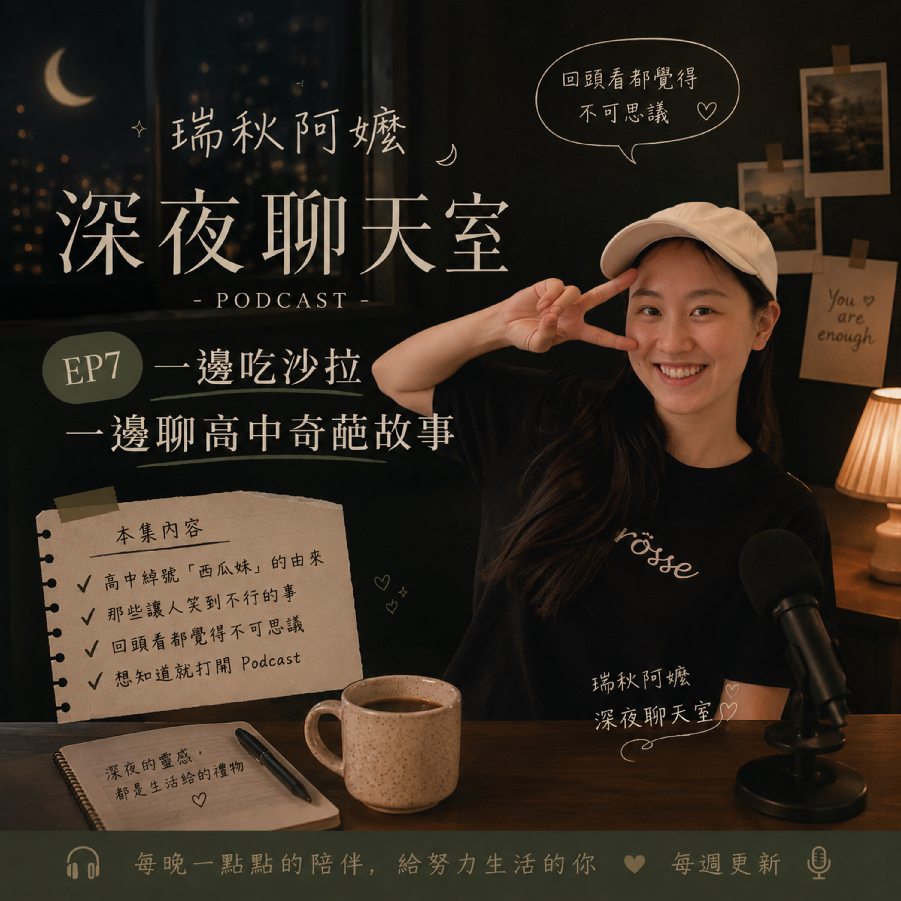 EP7 ｜一邊吃沙拉一邊聊高中奇葩故事 episode artwork