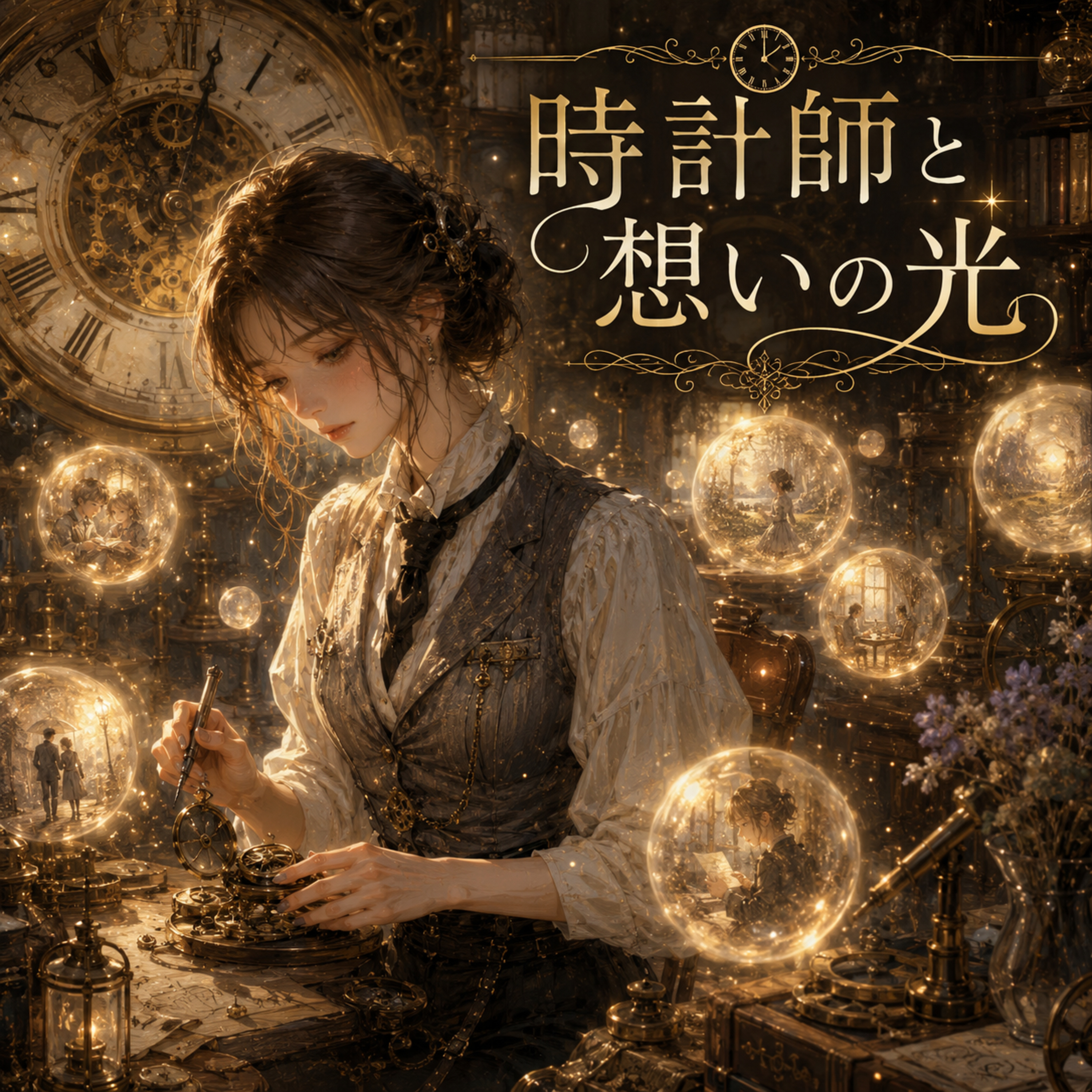 【朗読】時の音楽絵本　時計師と想いの光 episode artwork
