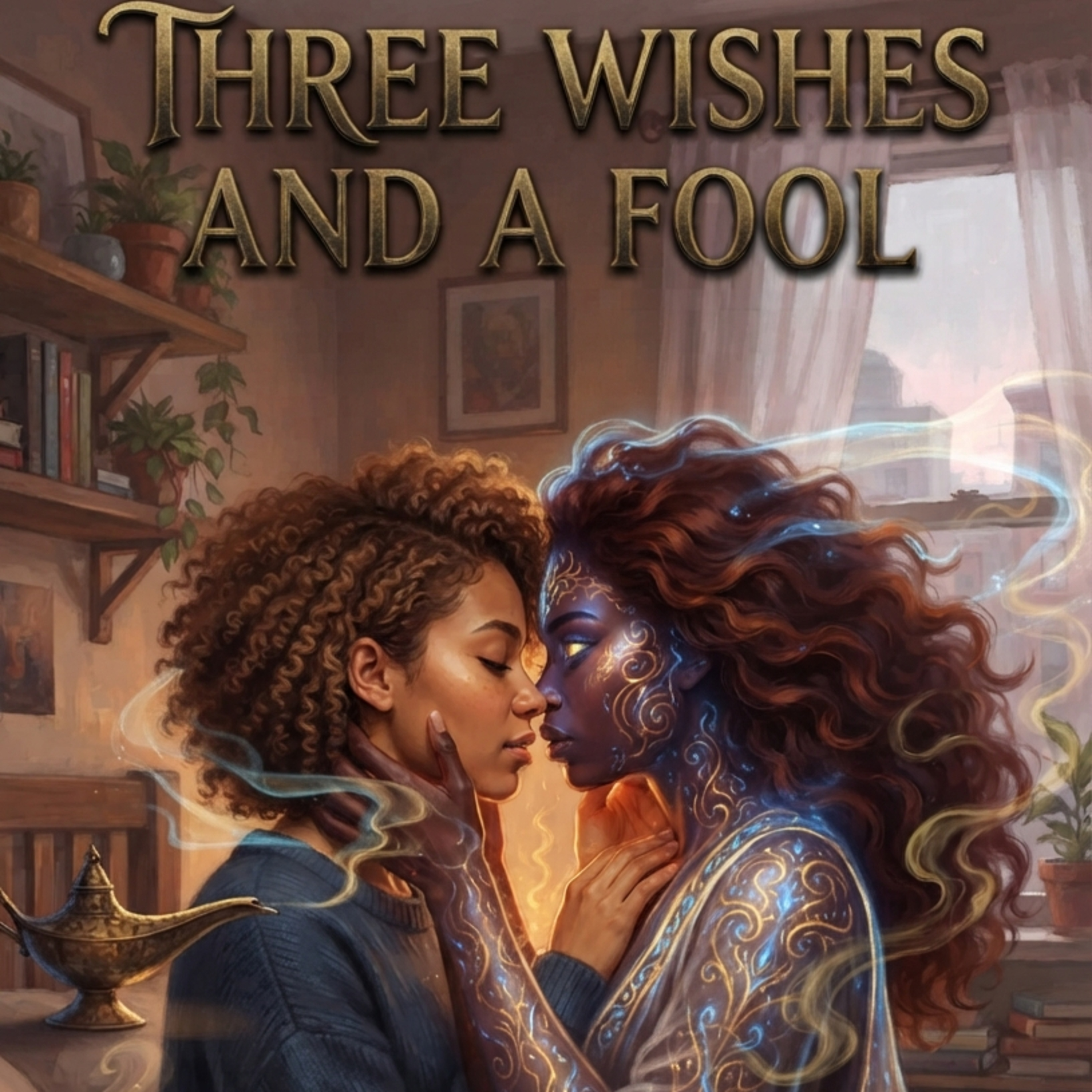 Three Wishes and a Fool 🧞‍♀️✨ A Sapphic Fantasy Audio Romance episode artwork