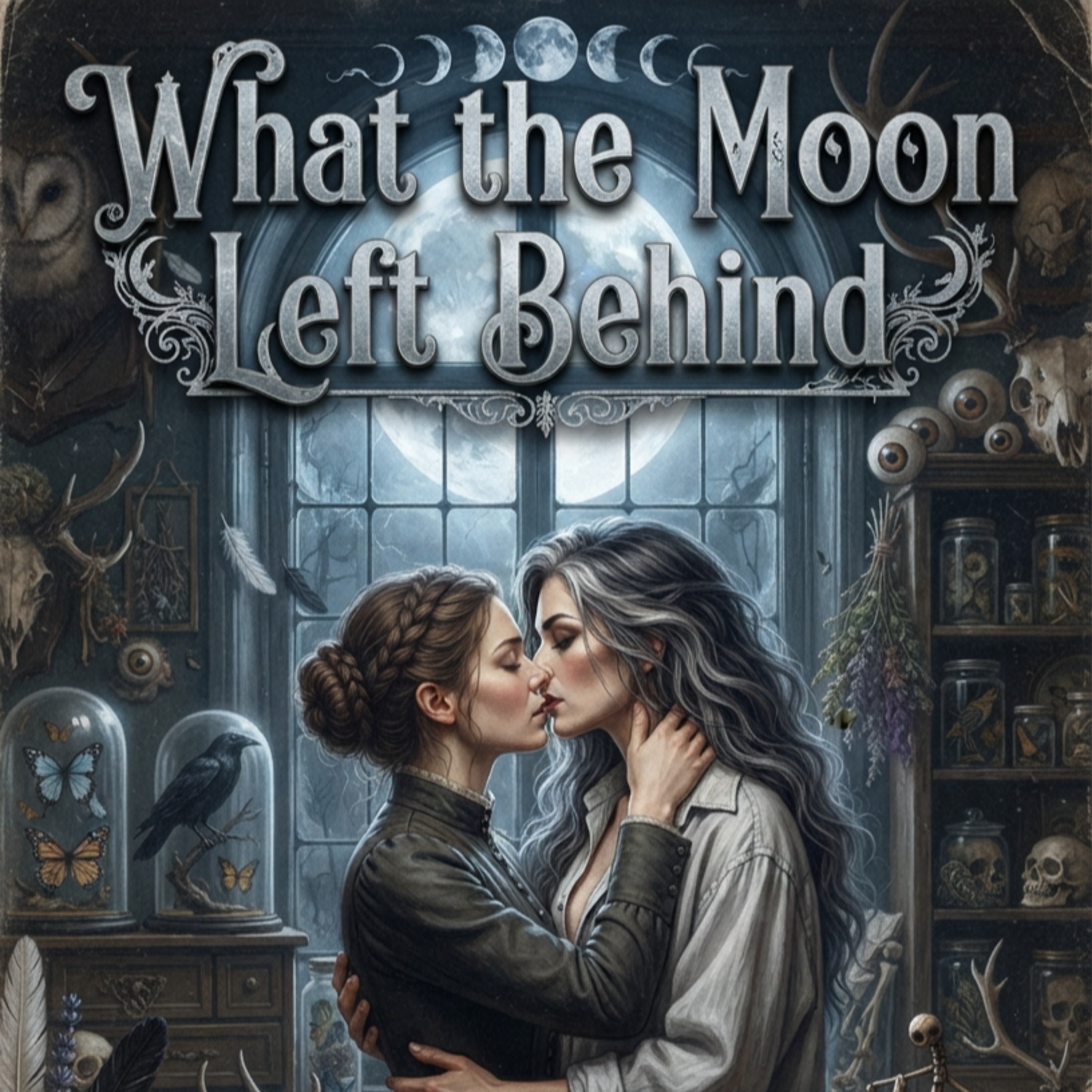 What the Moon Left Behind 🐺🖤 A Creatures of Desire Sapphic Gothic Fantasy Story episode artwork