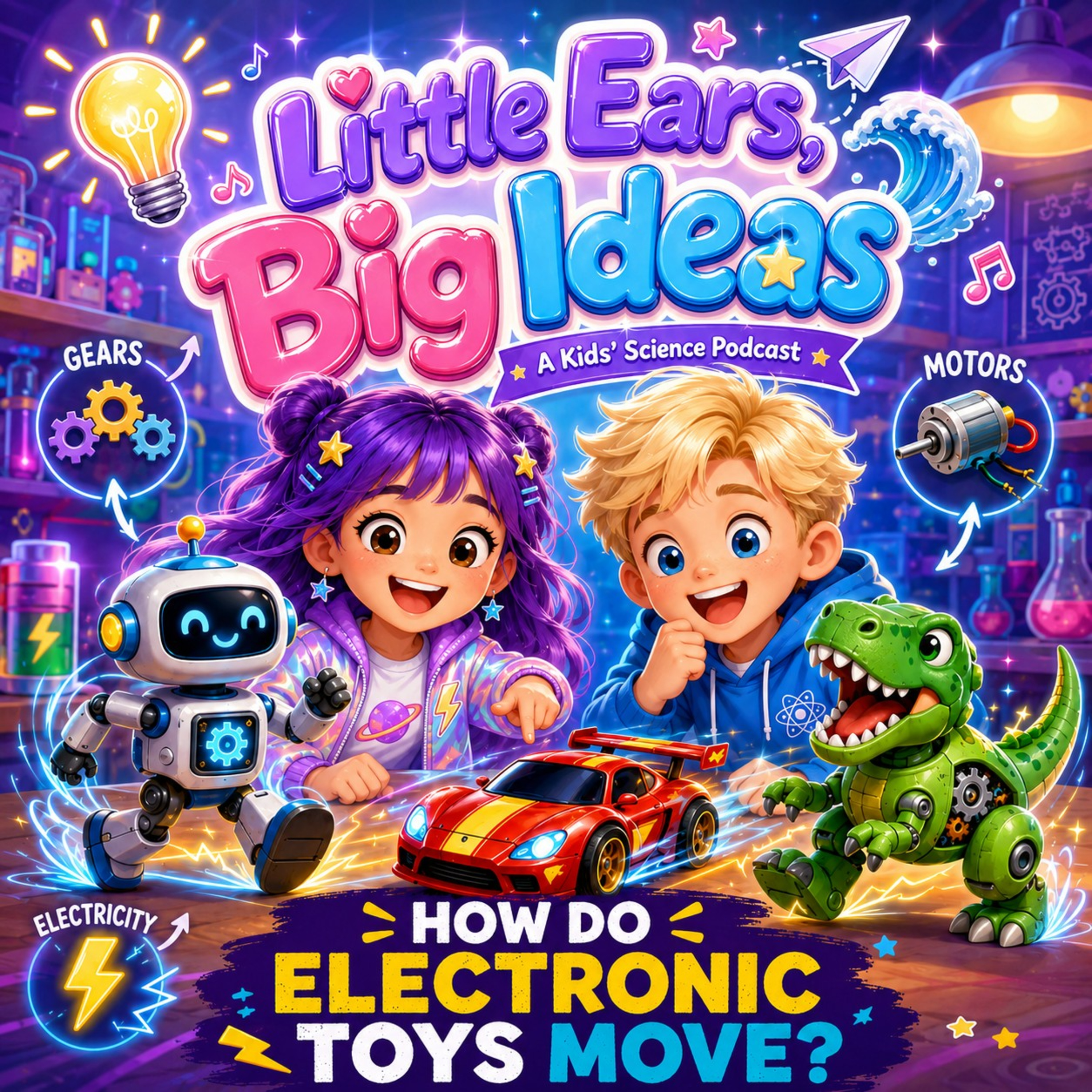 Ep09. How Do Electronic Toys Move? episode artwork
