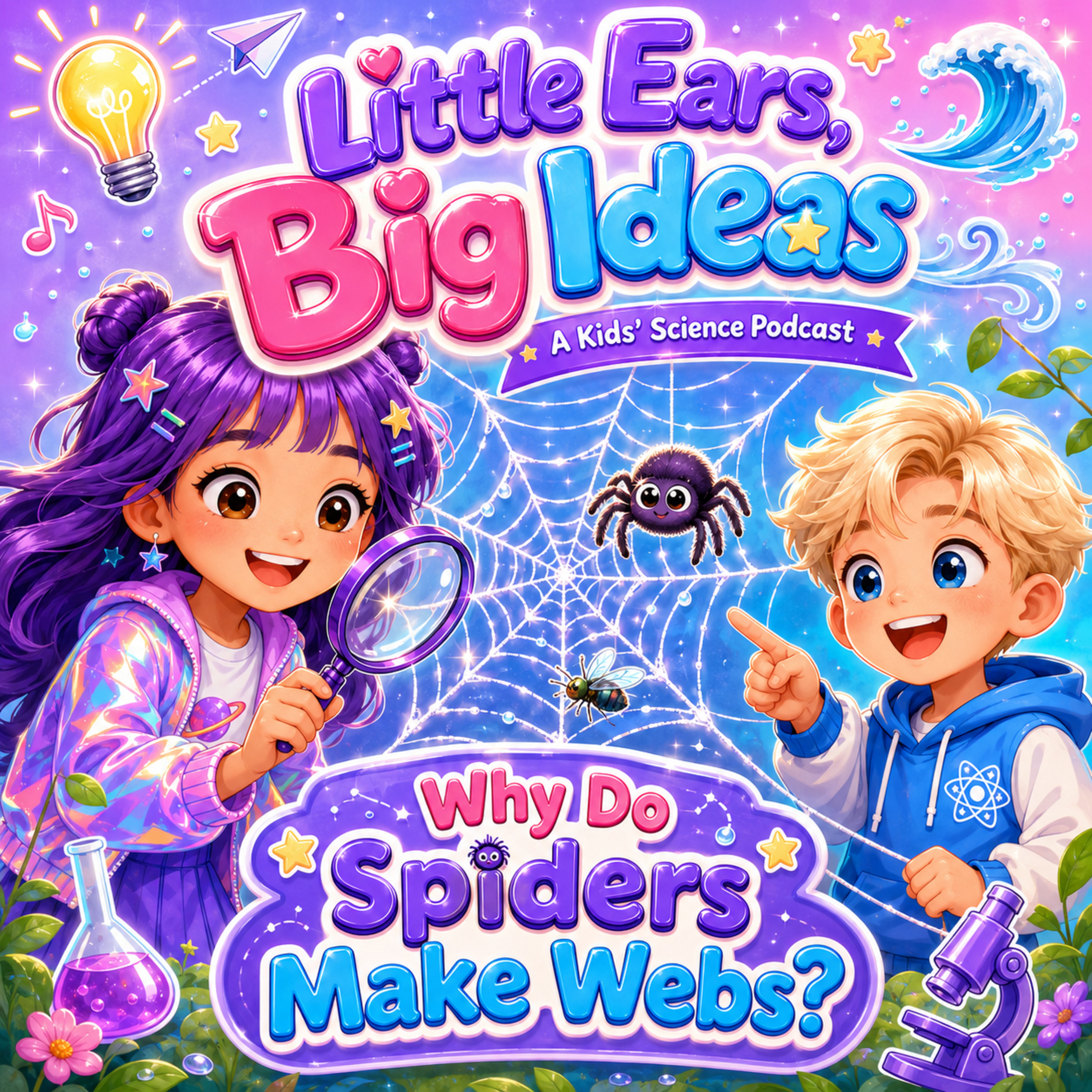 Ep13. Why do spiders make webs? episode artwork