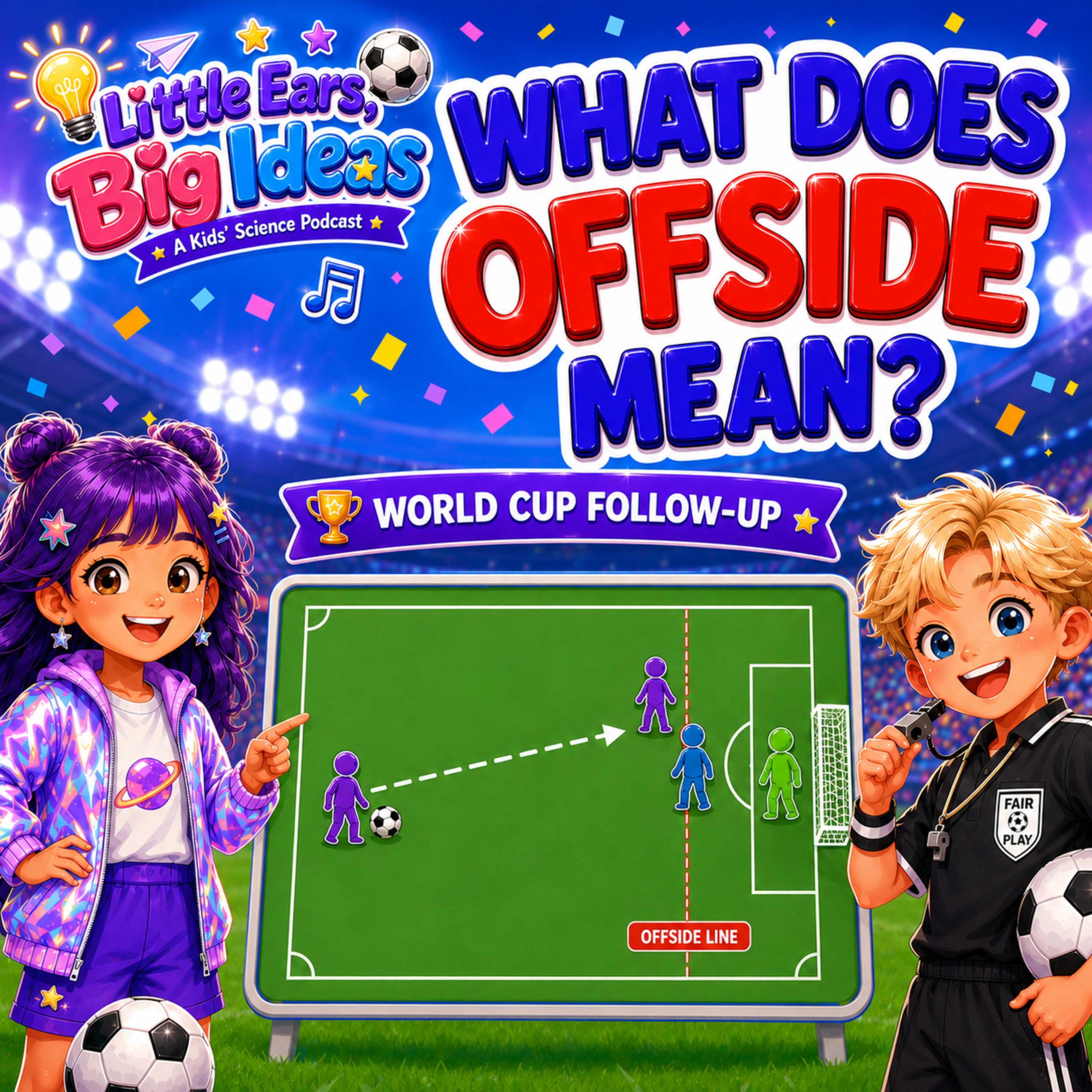 World Cup follow up: What does offside mean? episode artwork