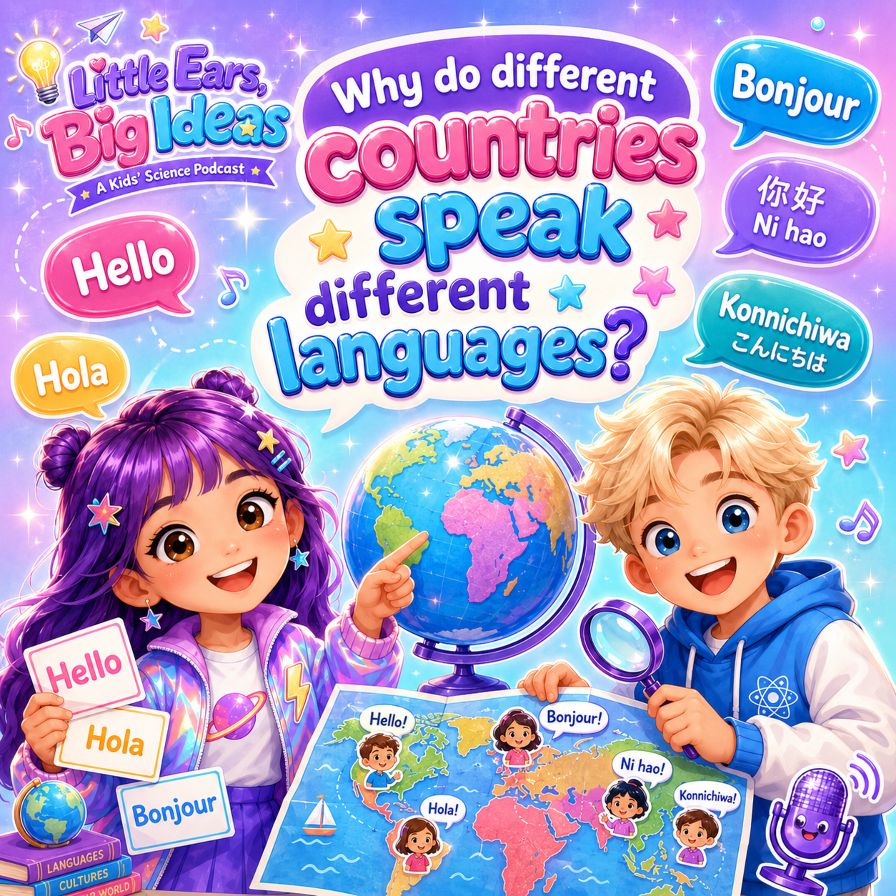 Ep17. Why do different countries speak different languages? episode artwork