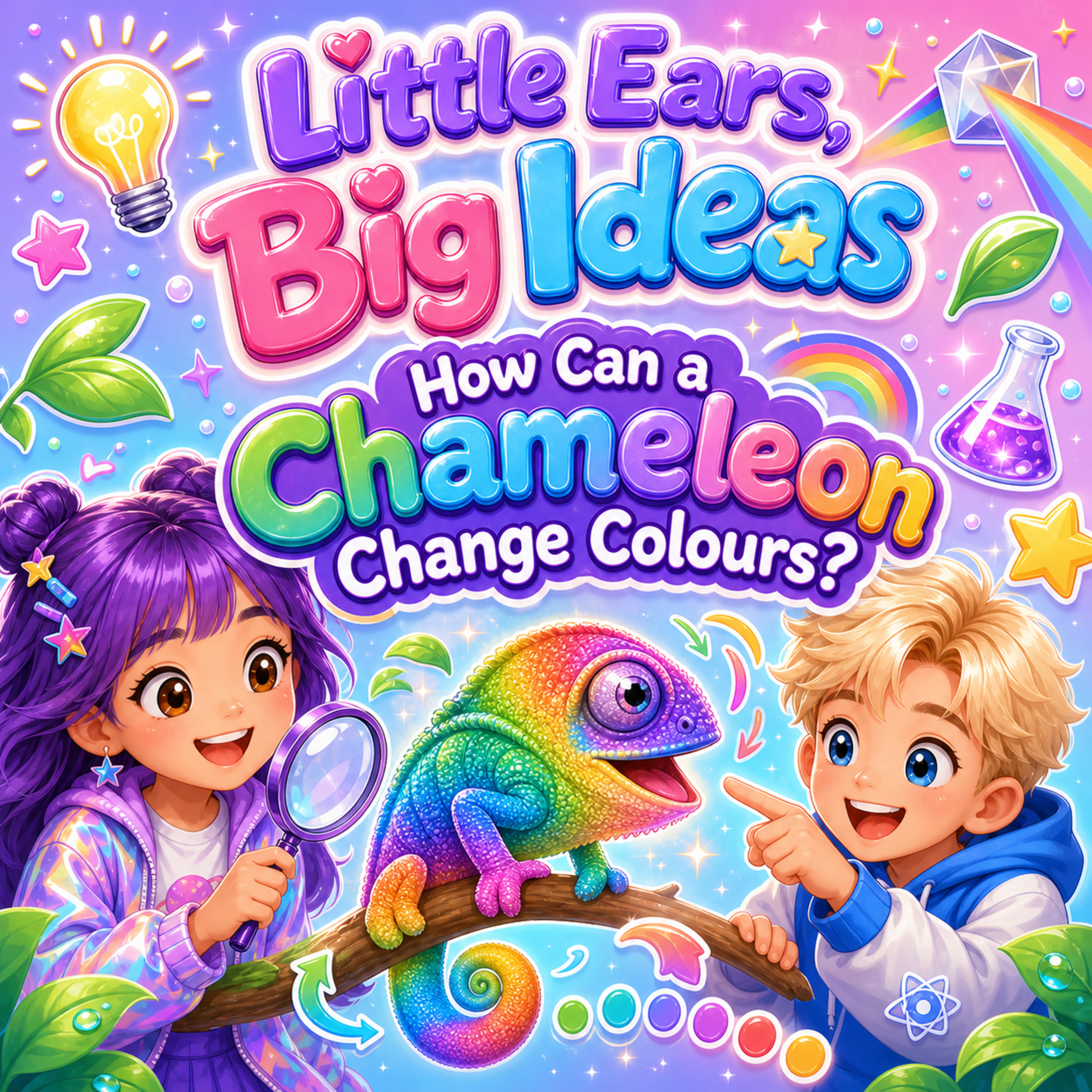 Ep25. How can chameleons change colours? episode artwork