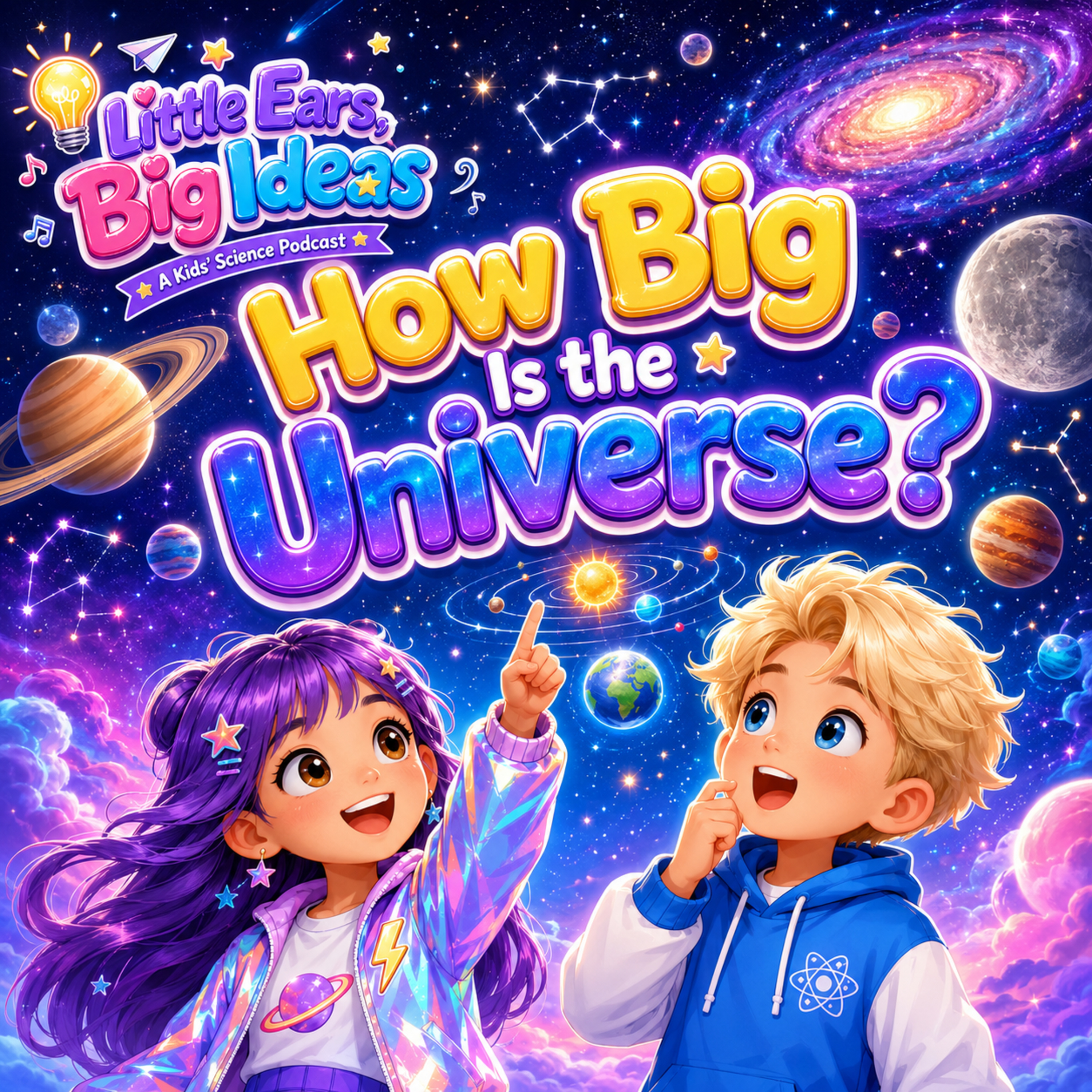 Ep28. How big is the universe? episode artwork