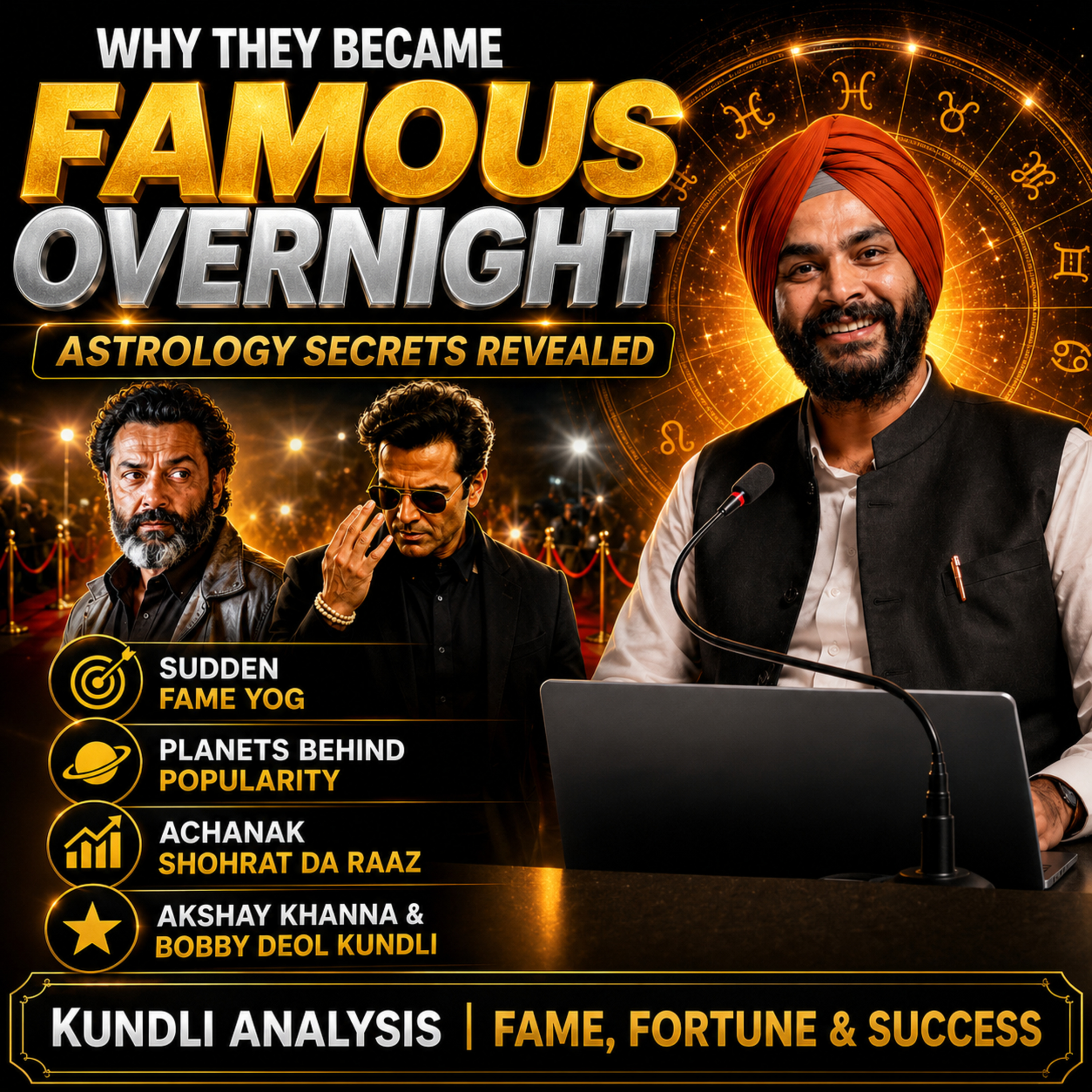 Bollywood Fame Overnight |Acharya Satvinder Ji episode artwork