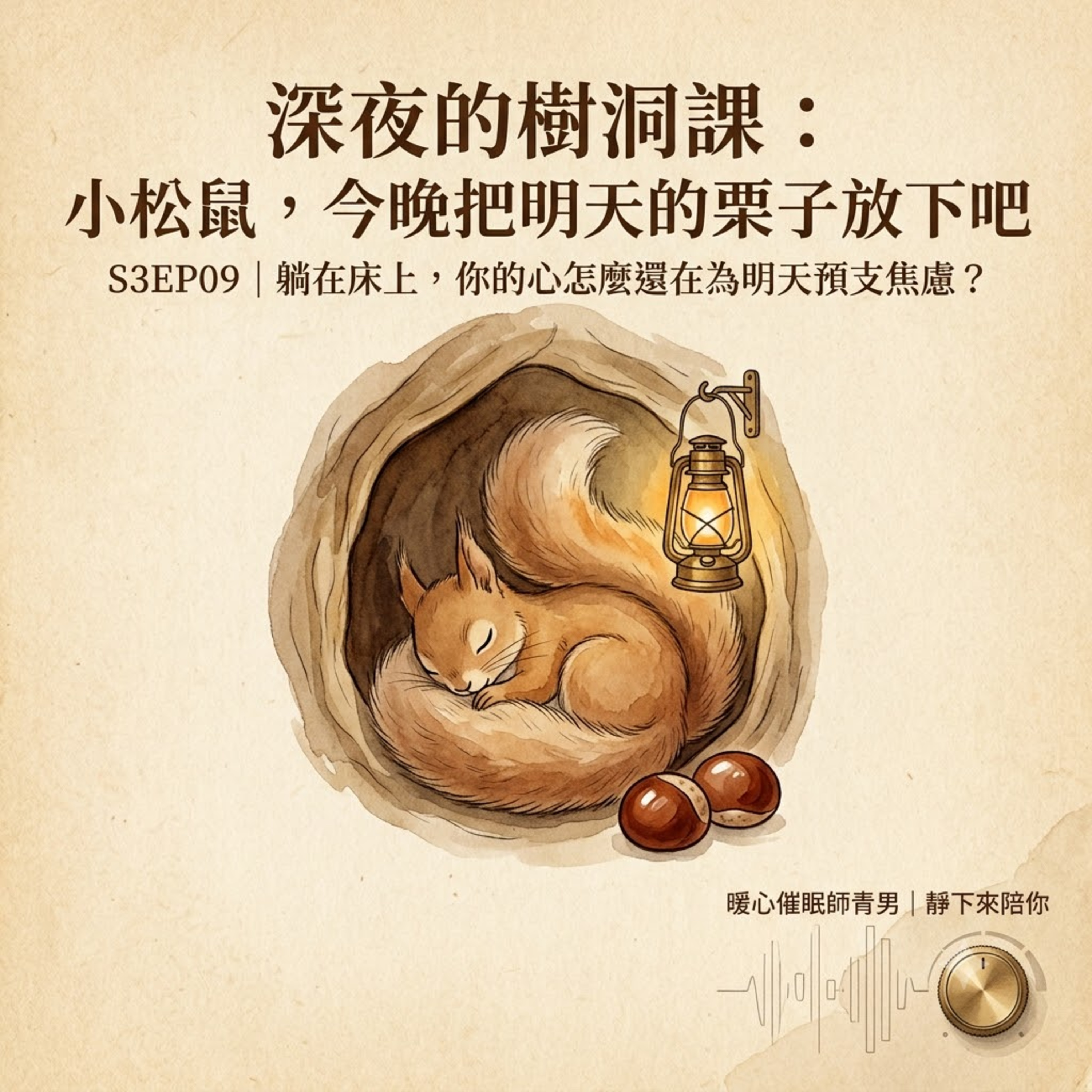 S3EP09 | 深夜的樹洞課:小松鼠,今晚把明天的栗子放下吧 episode artwork