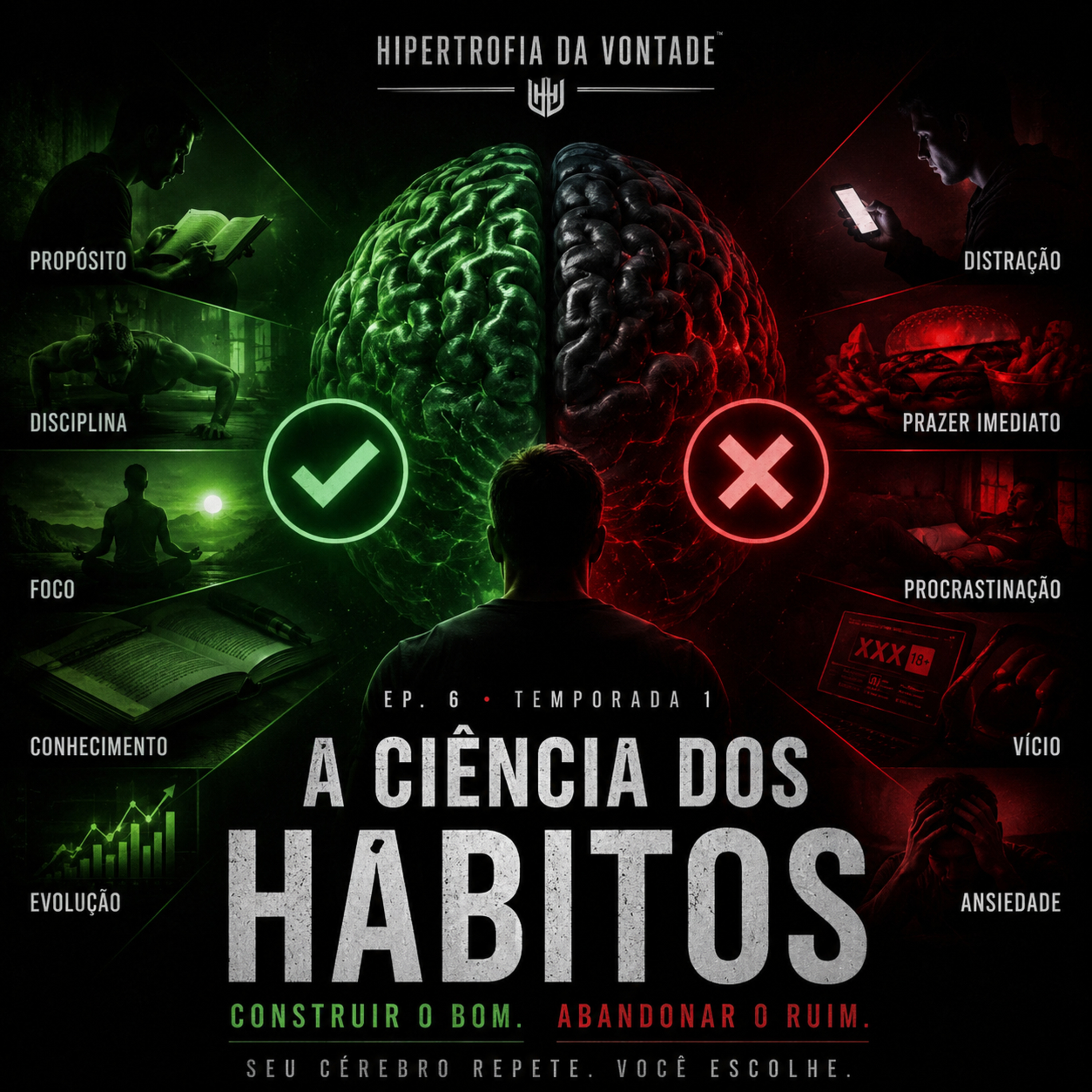 A Neurociência dos Hábitos | Como criar disciplina mesmo sem motivação — Ep. 6 | Temporada 1