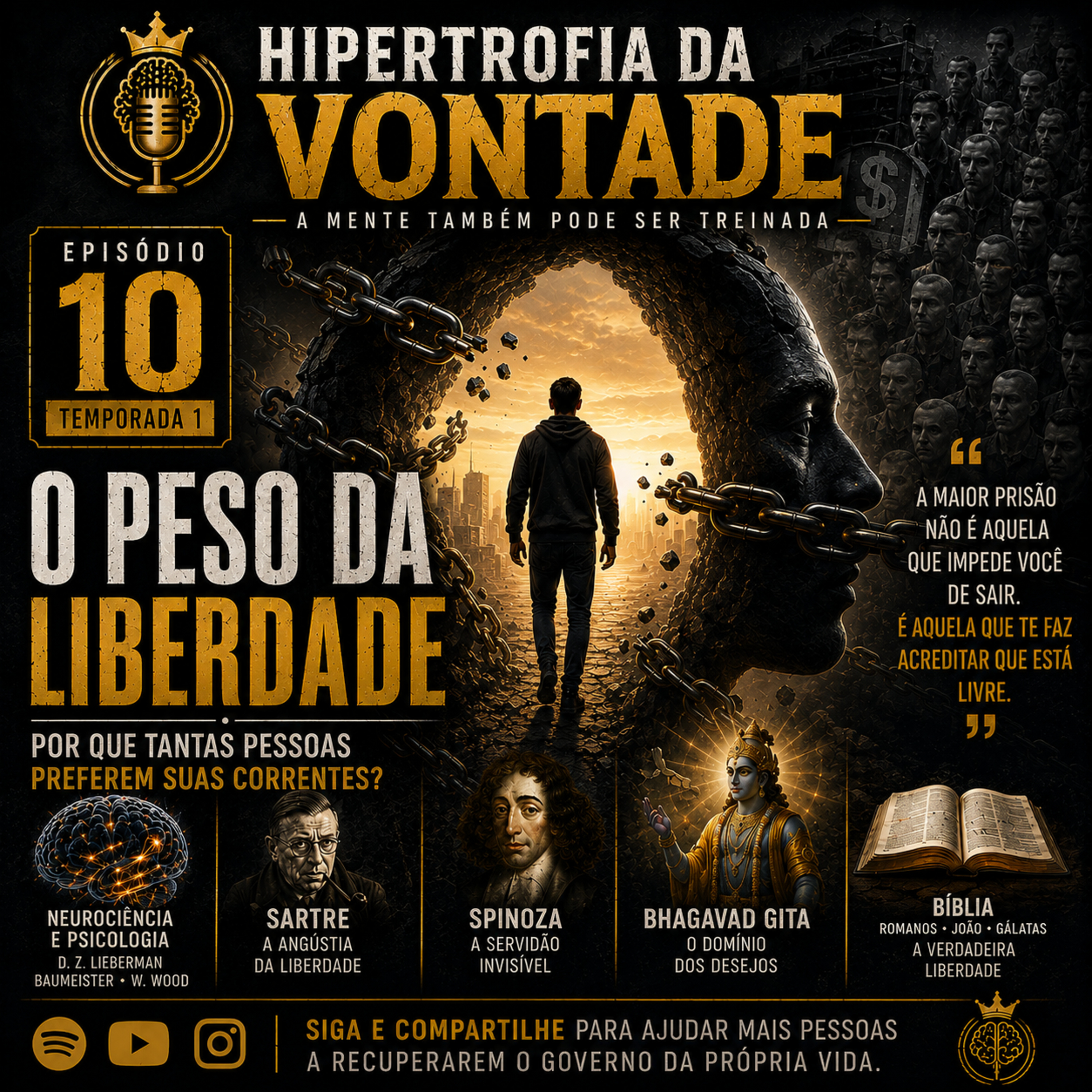 O PESO DA LIBERDADE - EPISÓDIO 10 - Temporada 1