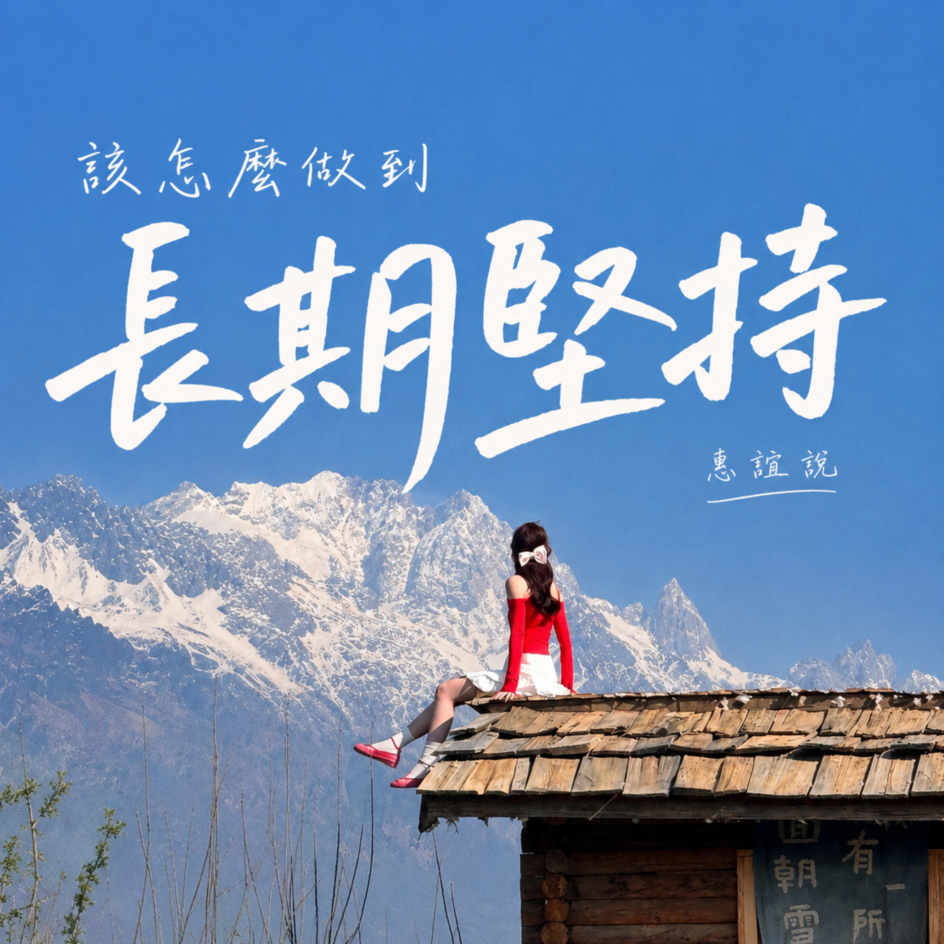 該怎麼做到長期堅持?