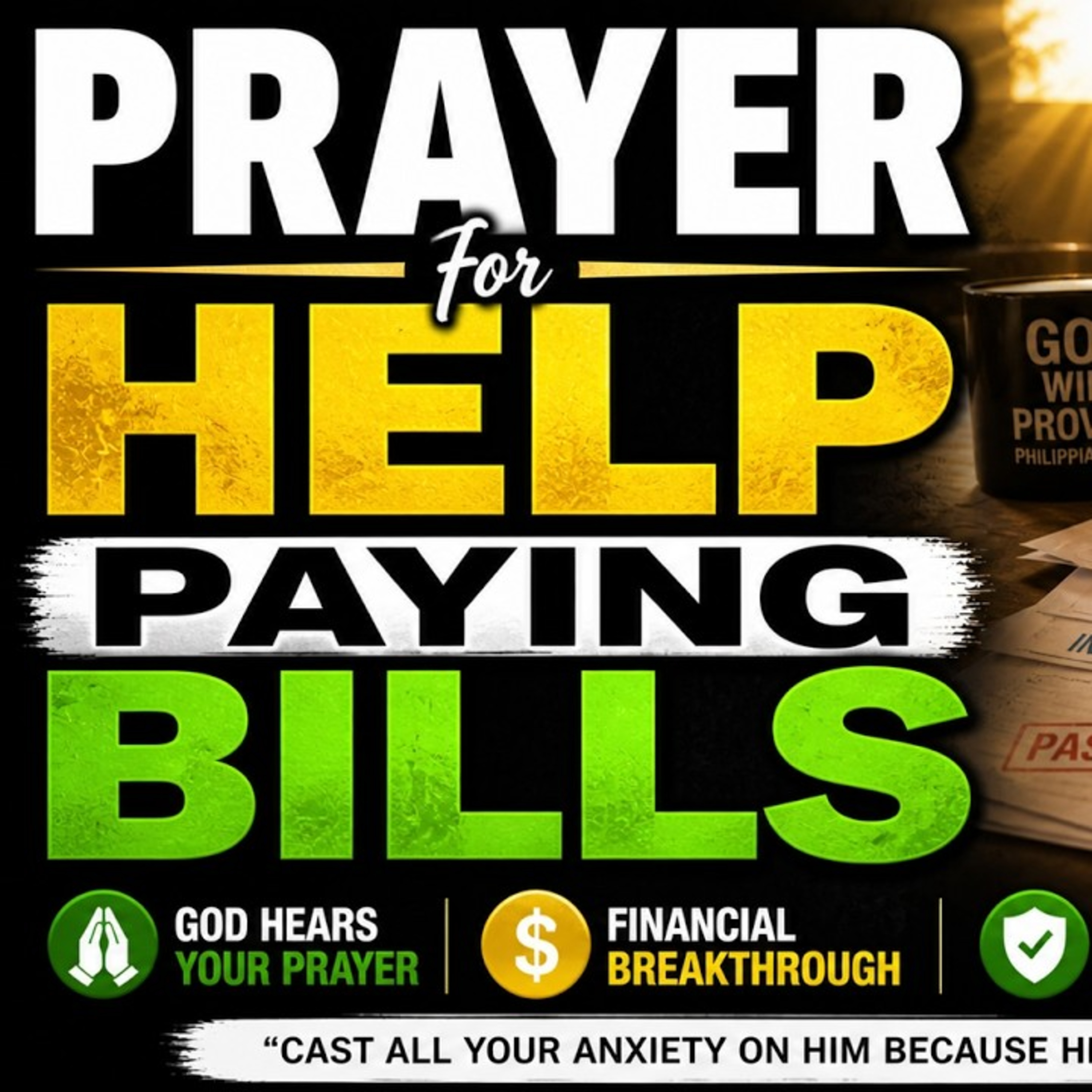 Powerful Prayer for Financial Breakthrough — God Will Pay Your Bills episode artwork