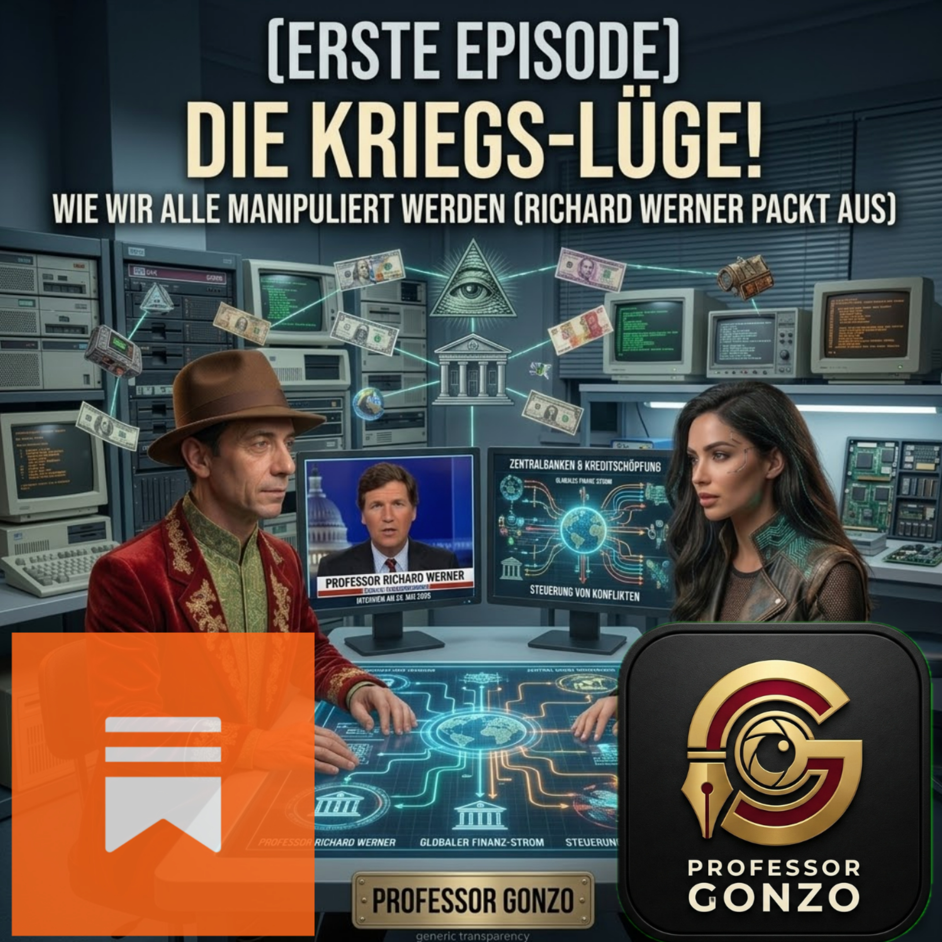 01: DIE KRIEGS-LÜGE! Zentralbanken & Geopolitik (Prof. Richard Werner) episode artwork