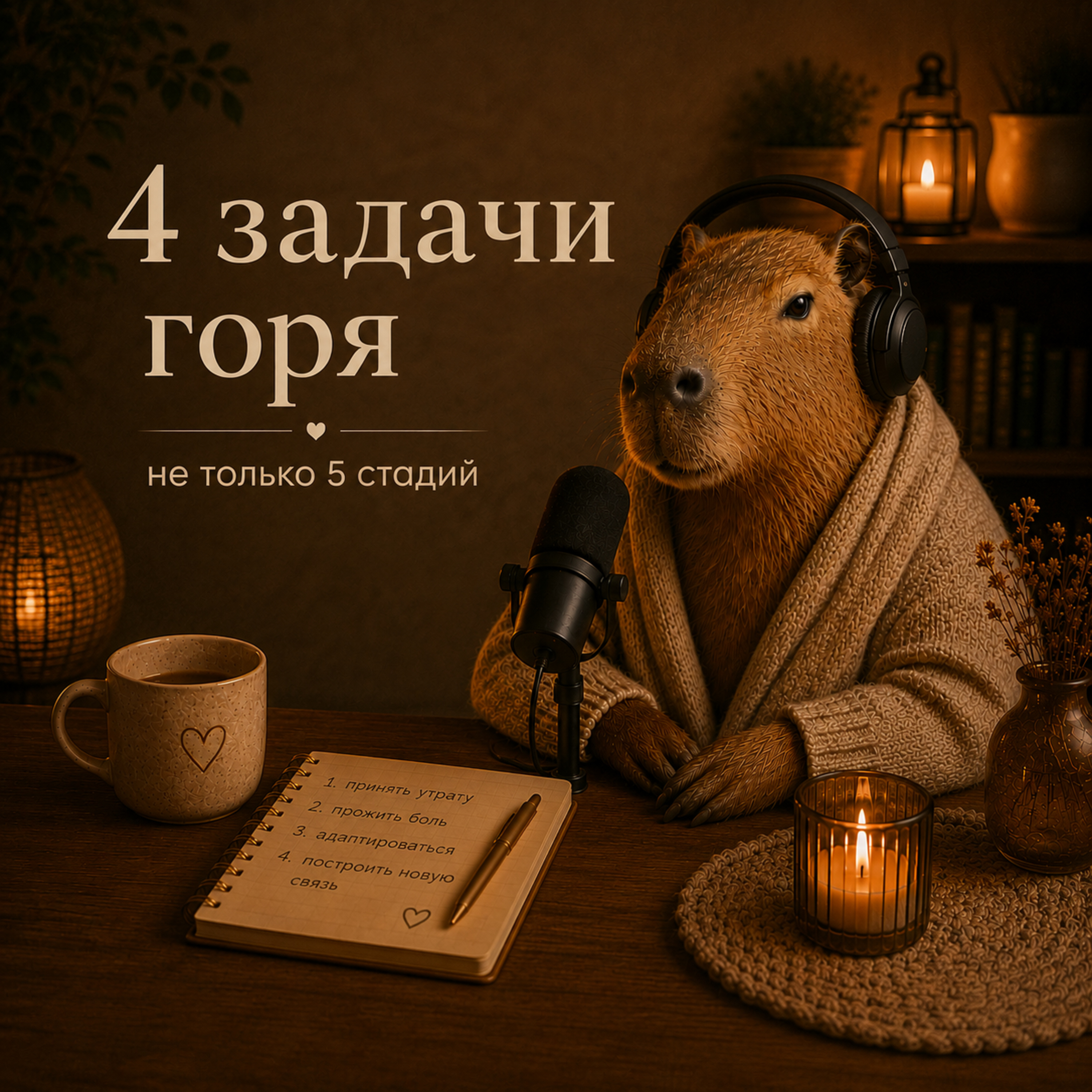Горе — не 5 стадий. Есть более бережная модель. 4 задачи горя episode artwork