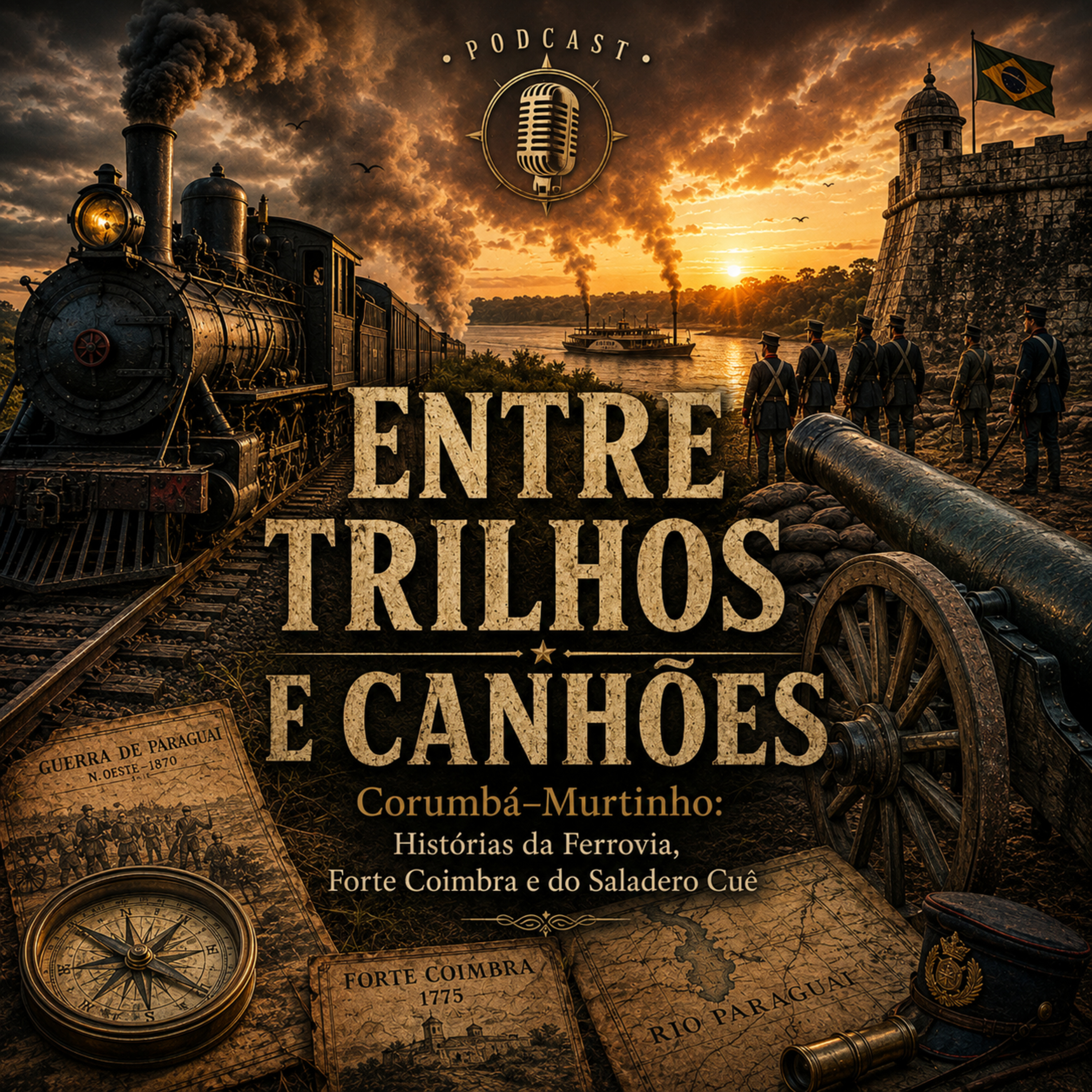 Entre Trilhos e Canhões | Caminhos da Bioceânica #7 episode artwork