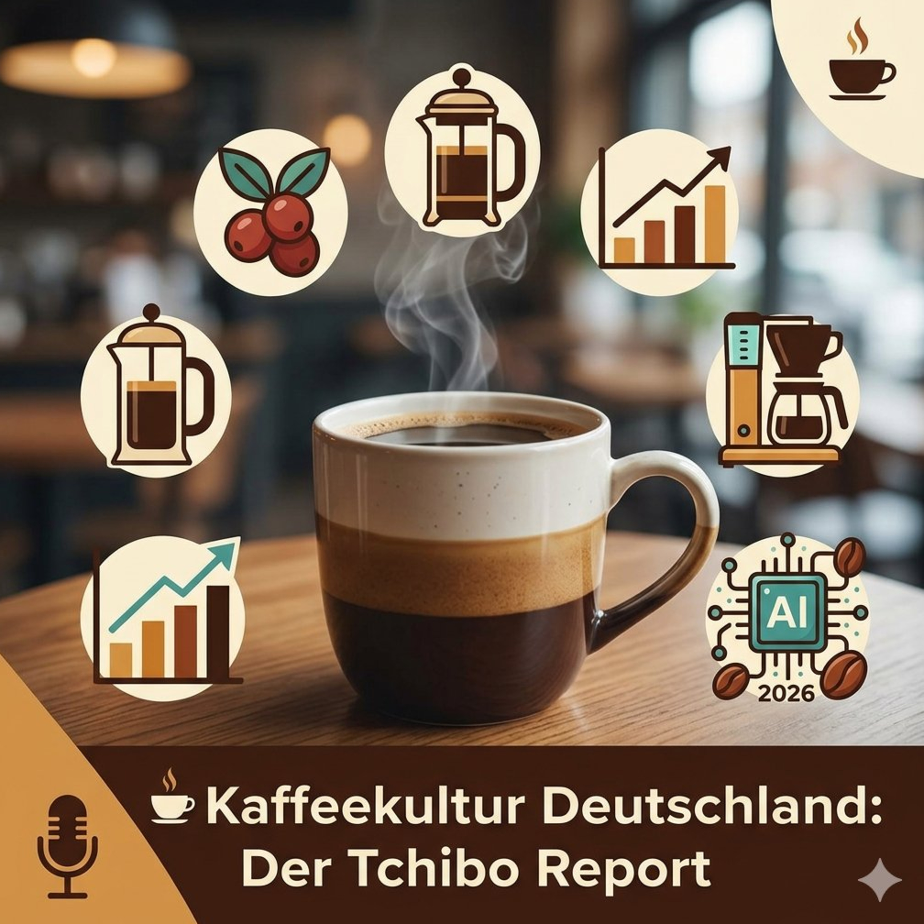 ☕️ Kaffee-Krise & KI-Bohnen: Wie tickt Deutschlands liebstes Lebenselixier? episode artwork