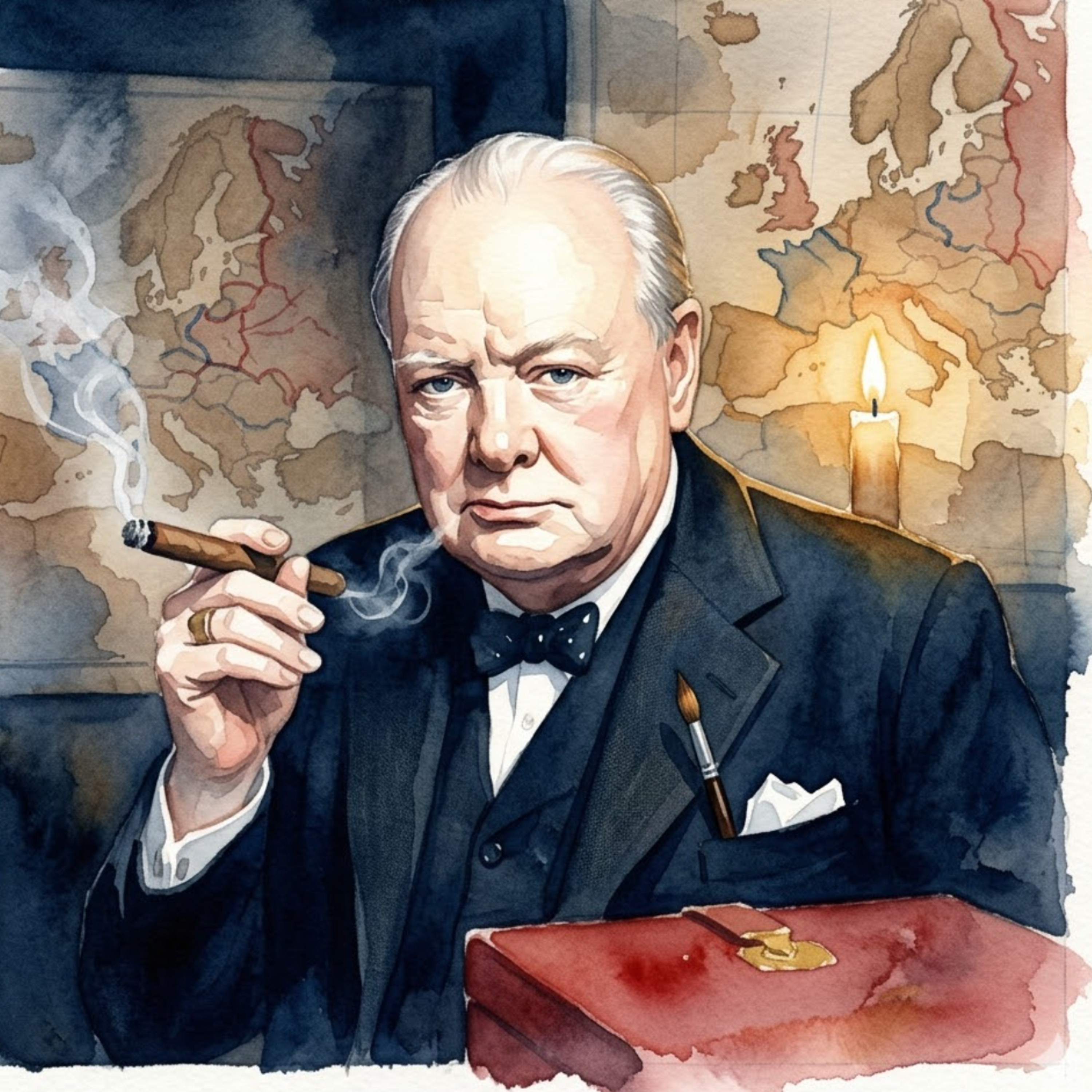 Winston Churchill – Guerra, poder y resistencia frente a Hitler | Biografía para dormir episode artwork