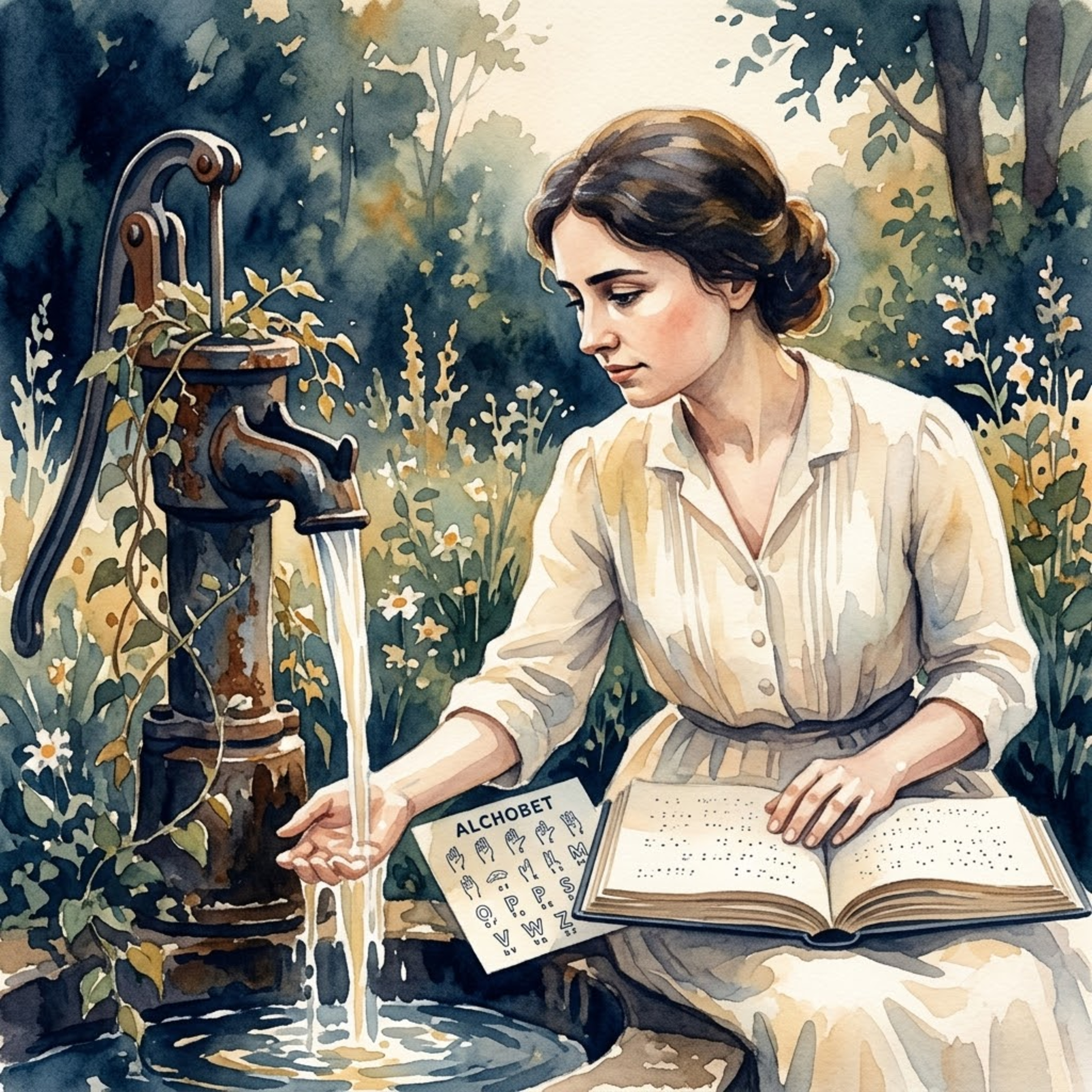 Helen Keller – Aprender a comunicarse sin ver ni oír | Biografía para dormir episode artwork