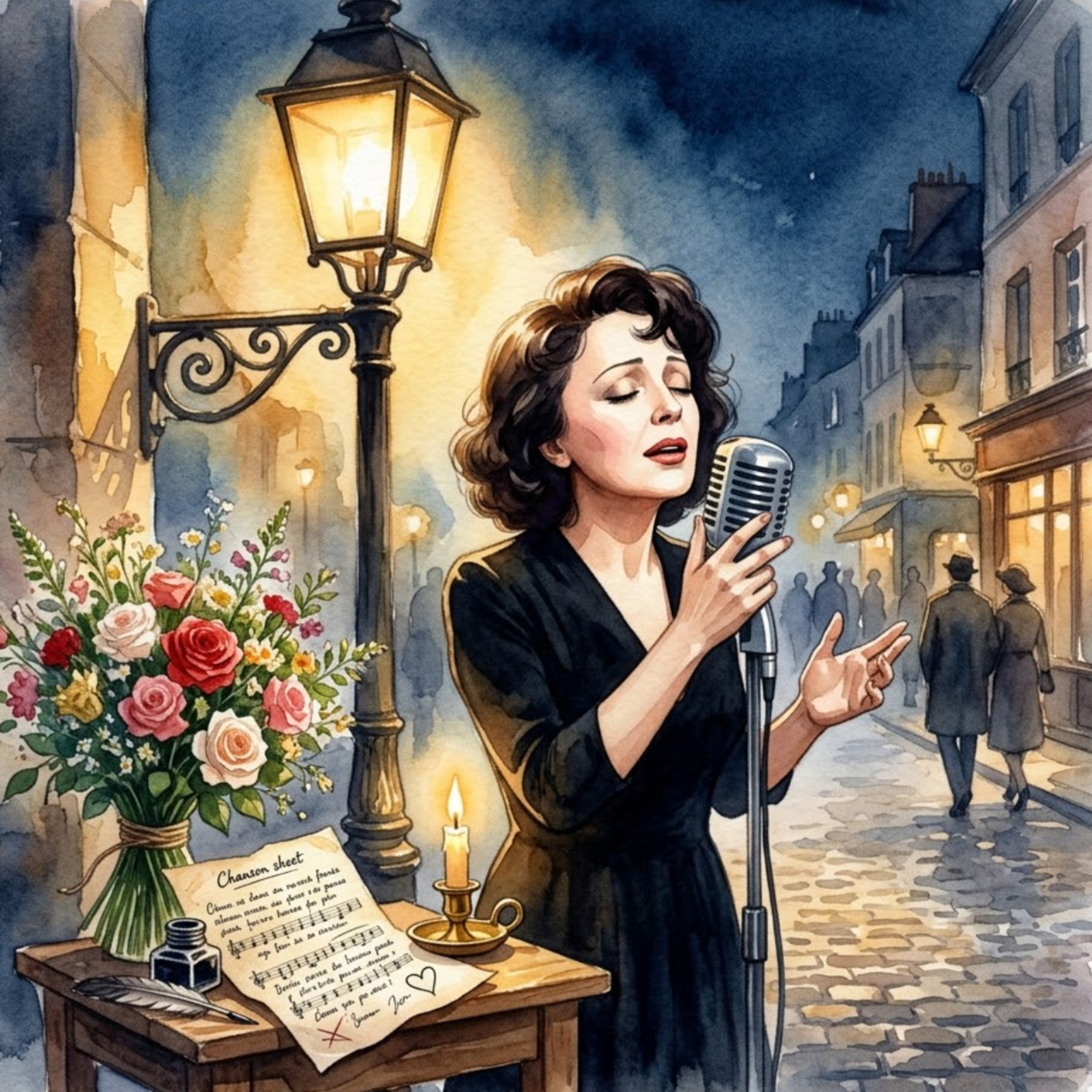 Édith Piaf – La voz de La vie en rose y una vida de dolor | Biografía para dormir episode artwork