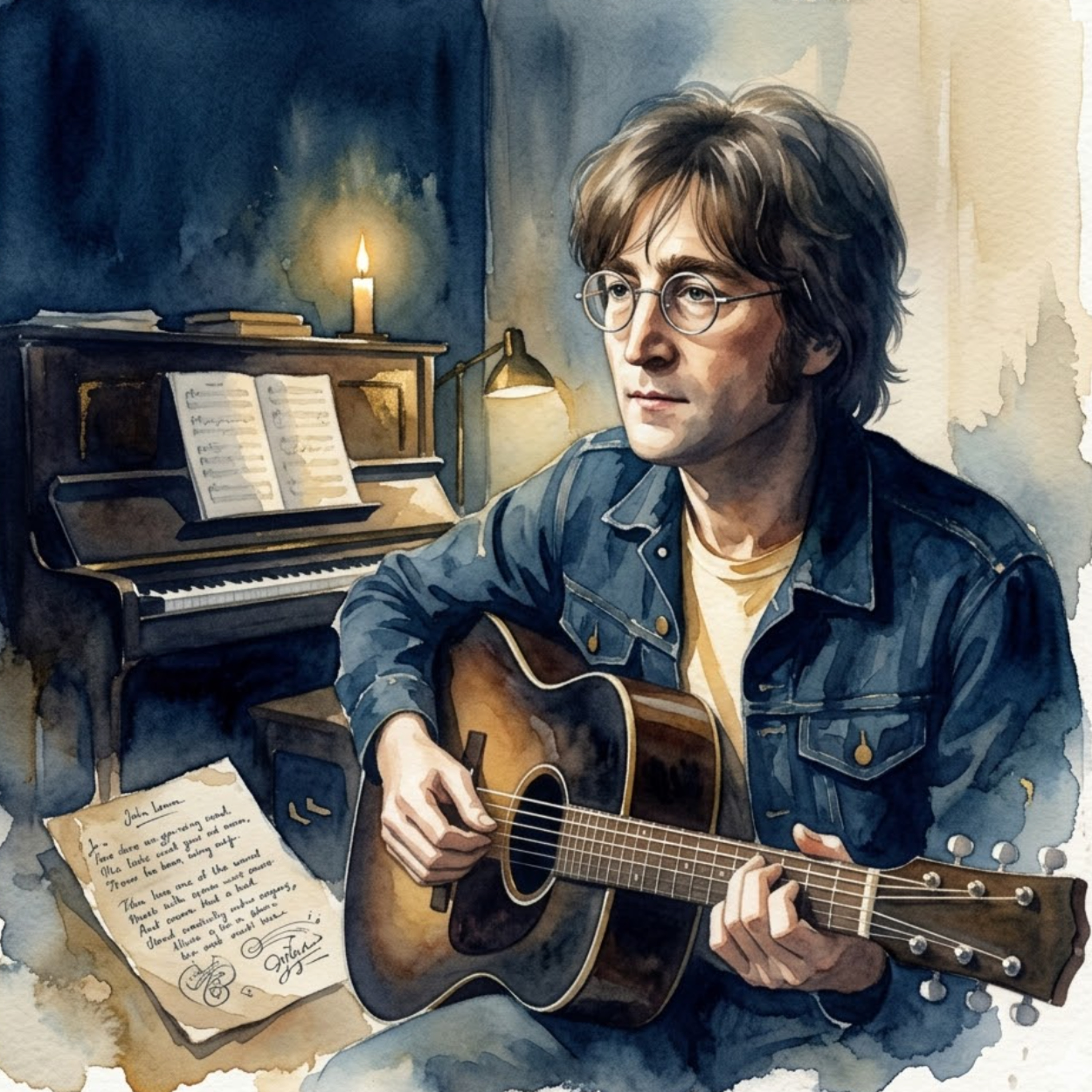 John Lennon – Beatles, Imagine y una vida entre amor y conflicto | Biografía para dormir episode artwork
