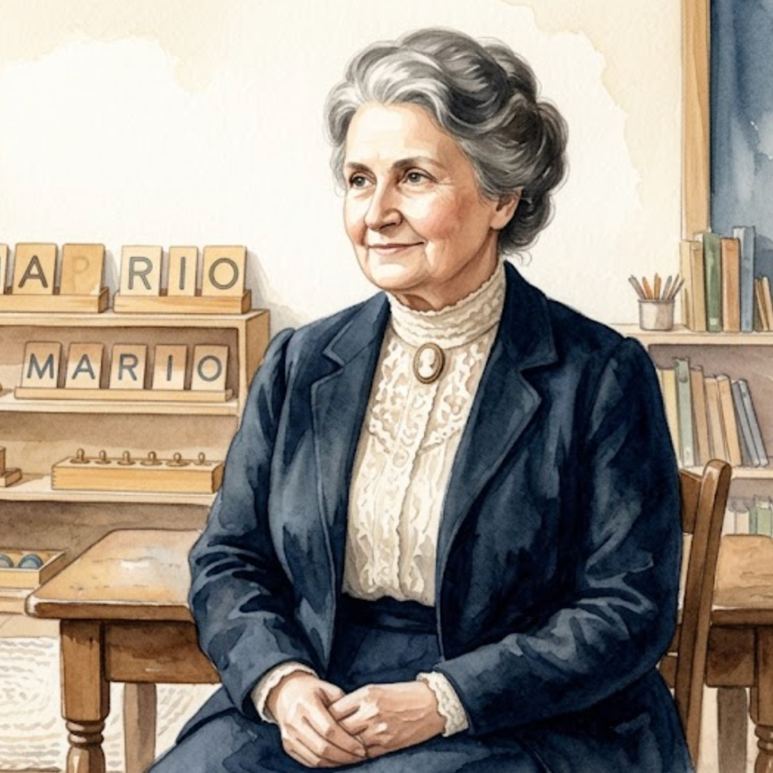 Cover von Maria Montessori - Mãos pequenas numa sala luminosa