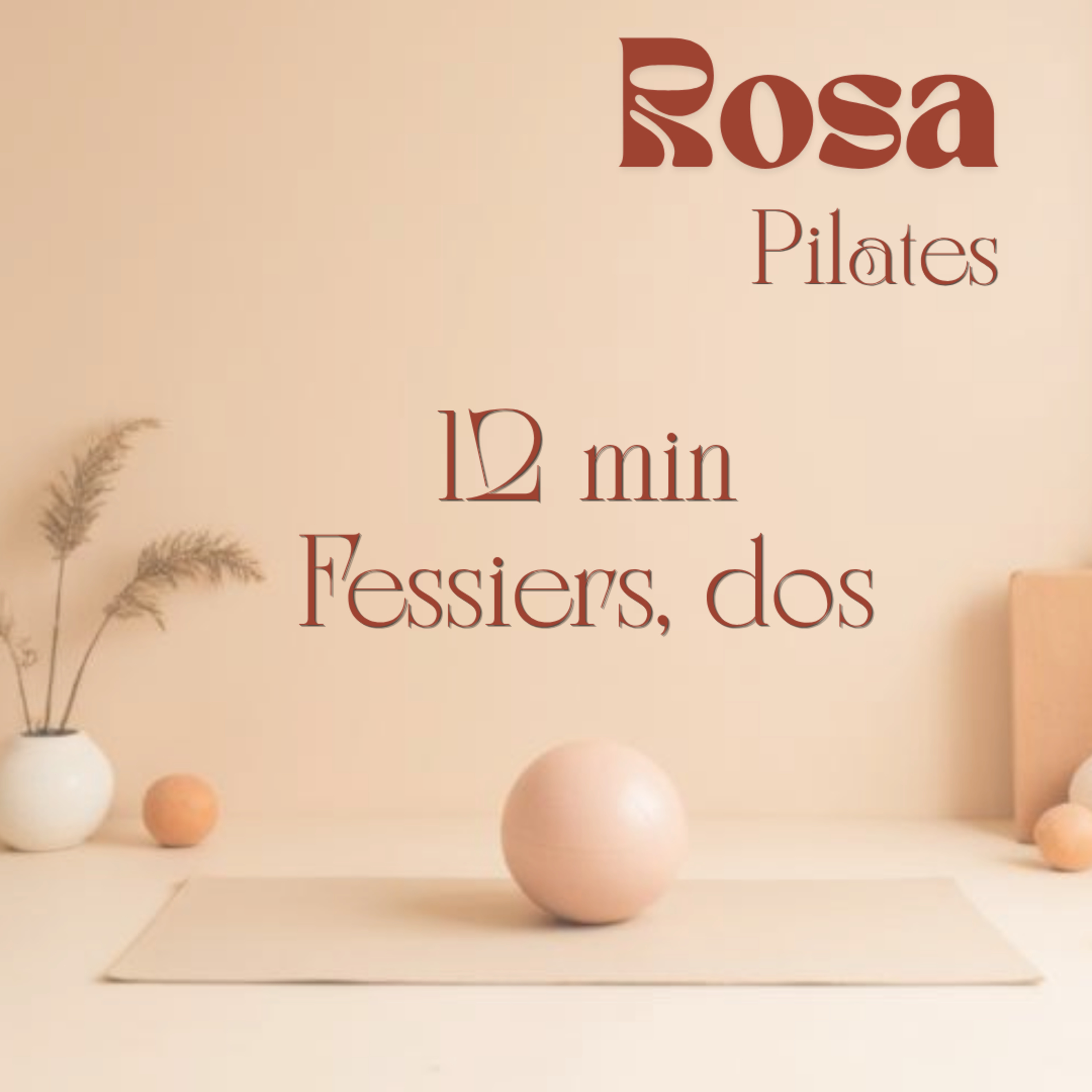 12 min Pilates - Fessiers, dos episode artwork