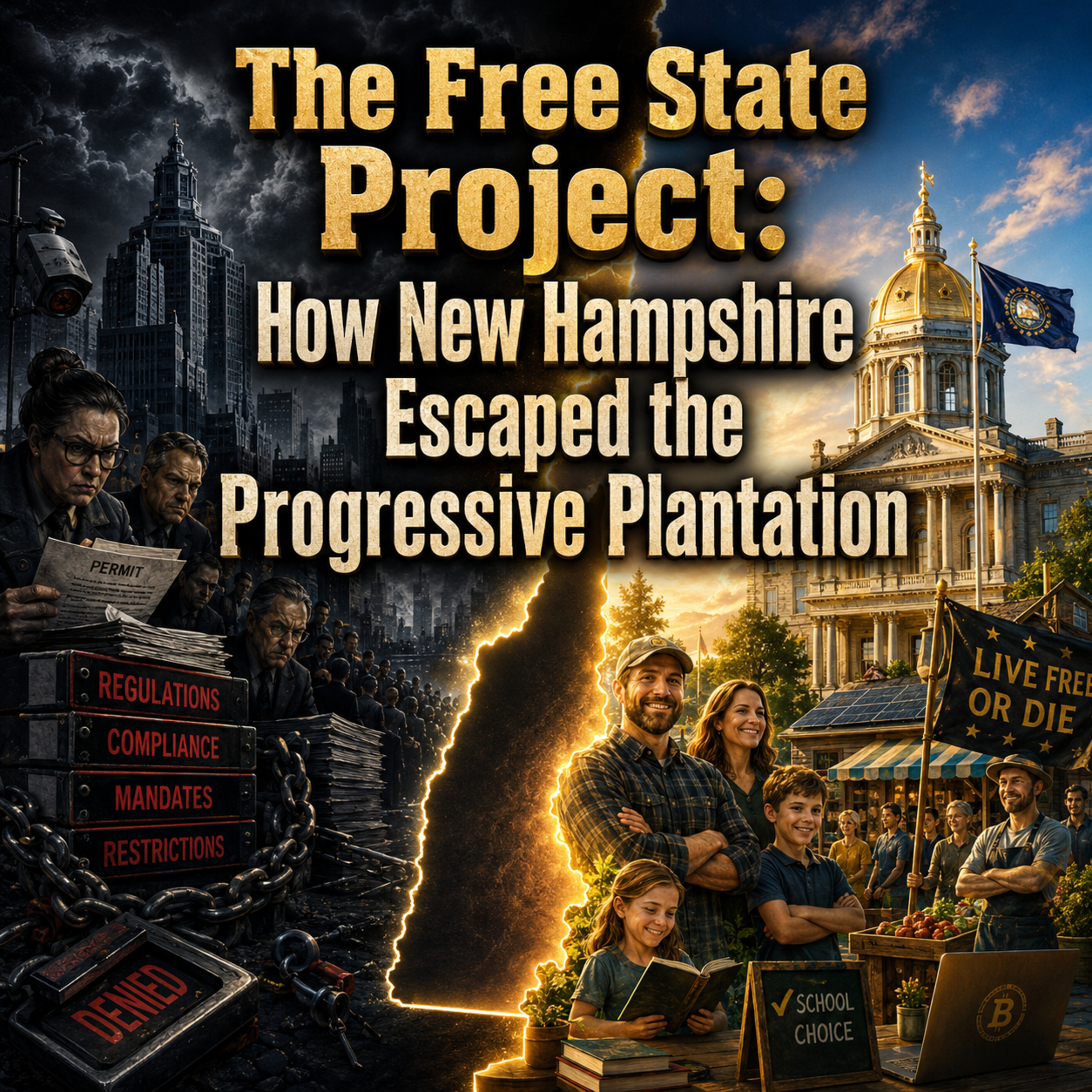 The Free State Project: How New Hampshire Escaped the Progressive Plantation episode artwork