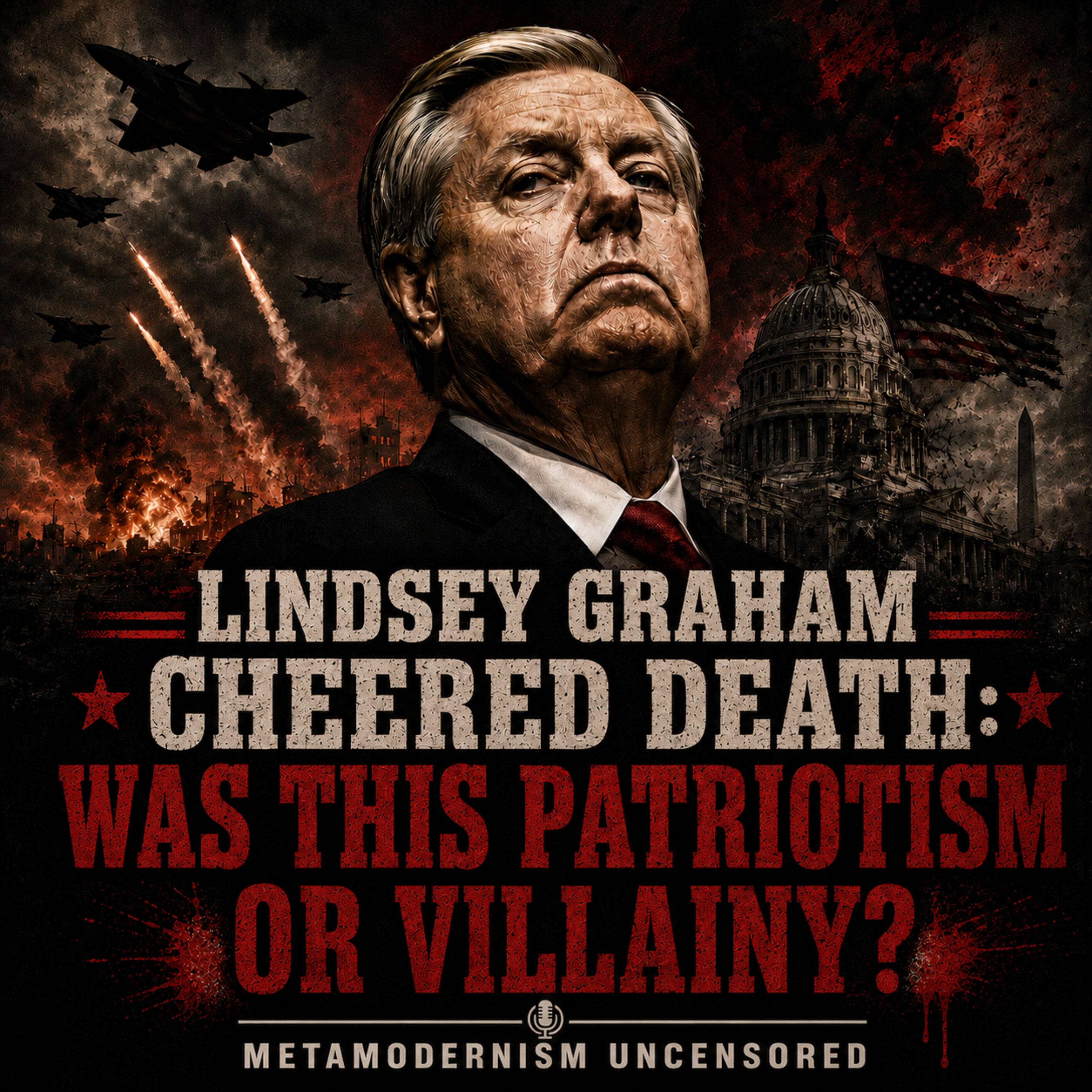Lindsey Graham Cheered Death: Was This Patriotism or Villainy? episode artwork