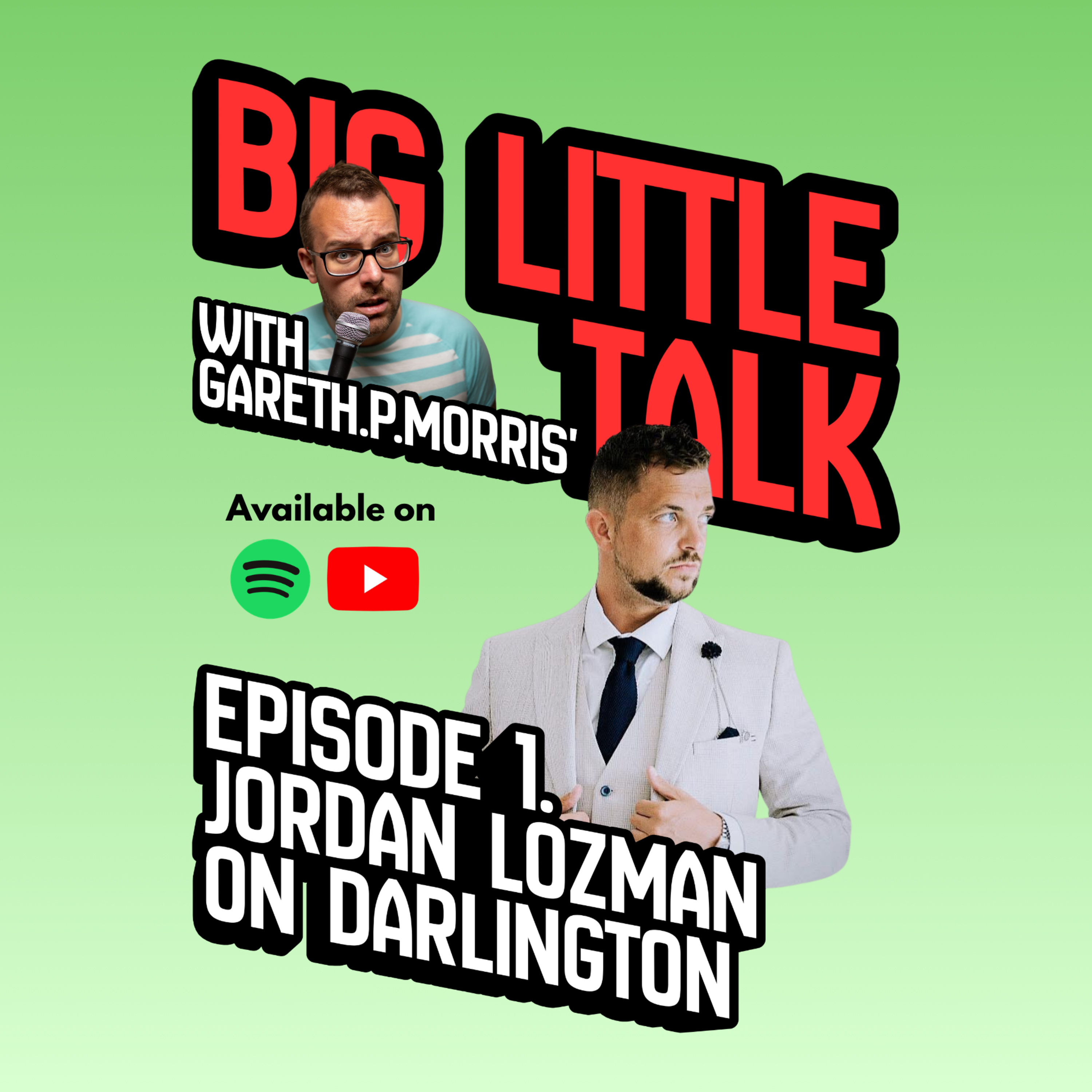 1. Jordan Lozman on Darlington episode artwork