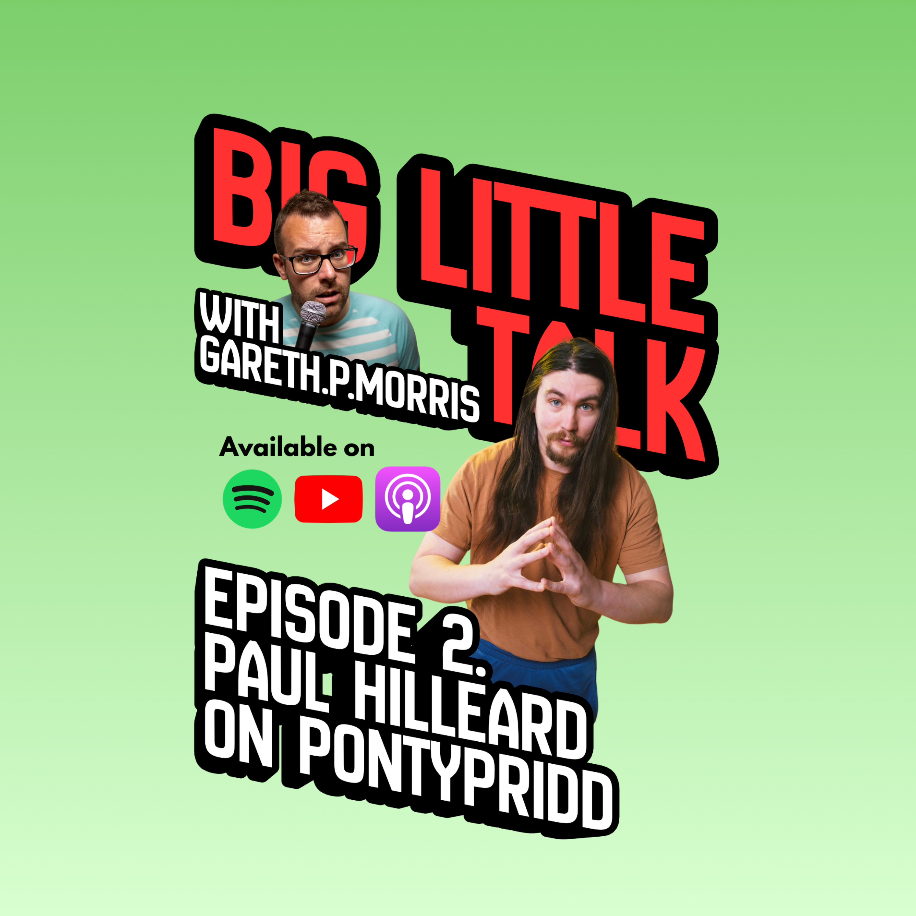 2. Paul Hilleard on Pontypridd episode artwork
