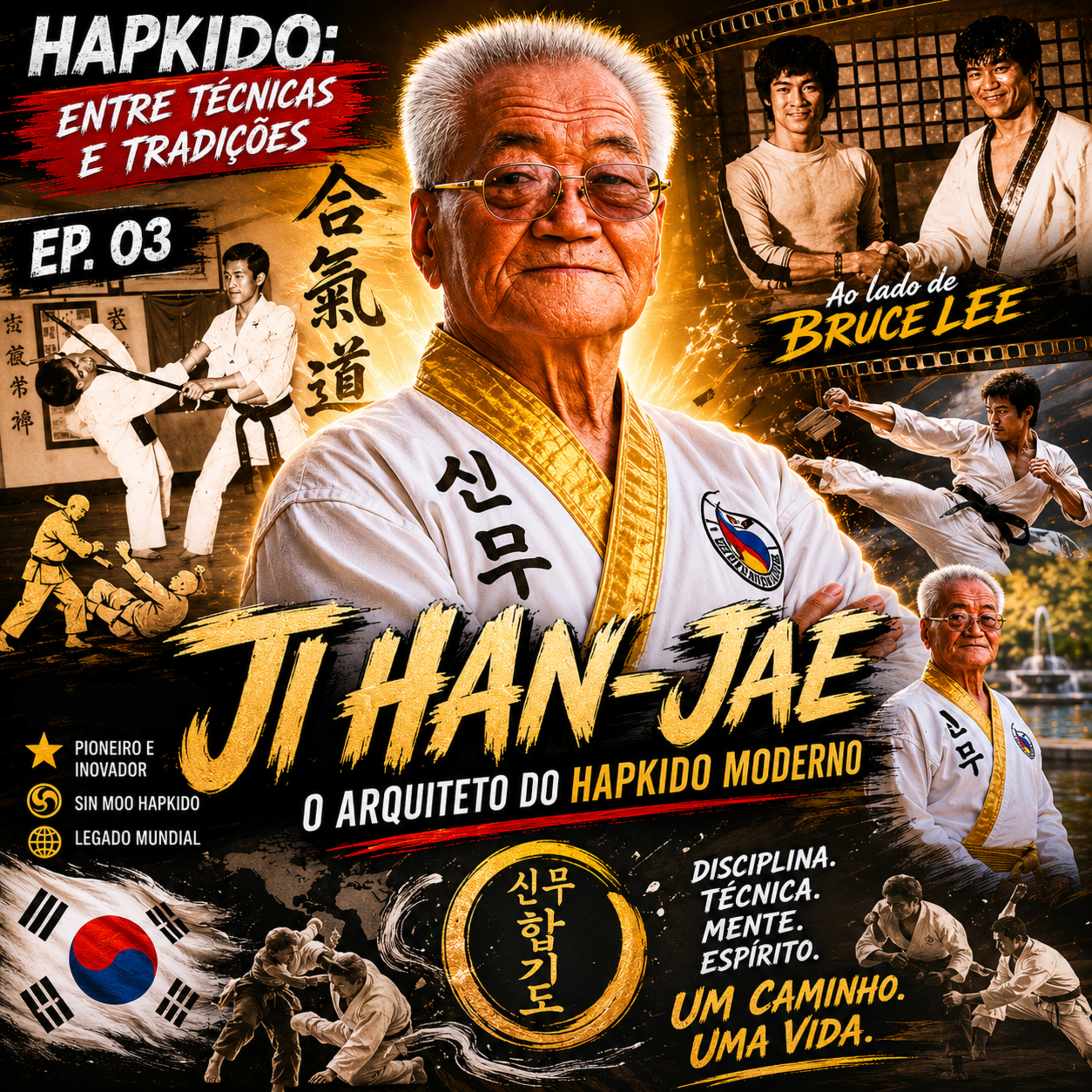 Raizes do HapKiDo - Ji Han-jae: O Arquiteto do Hapkido Moderno episode artwork