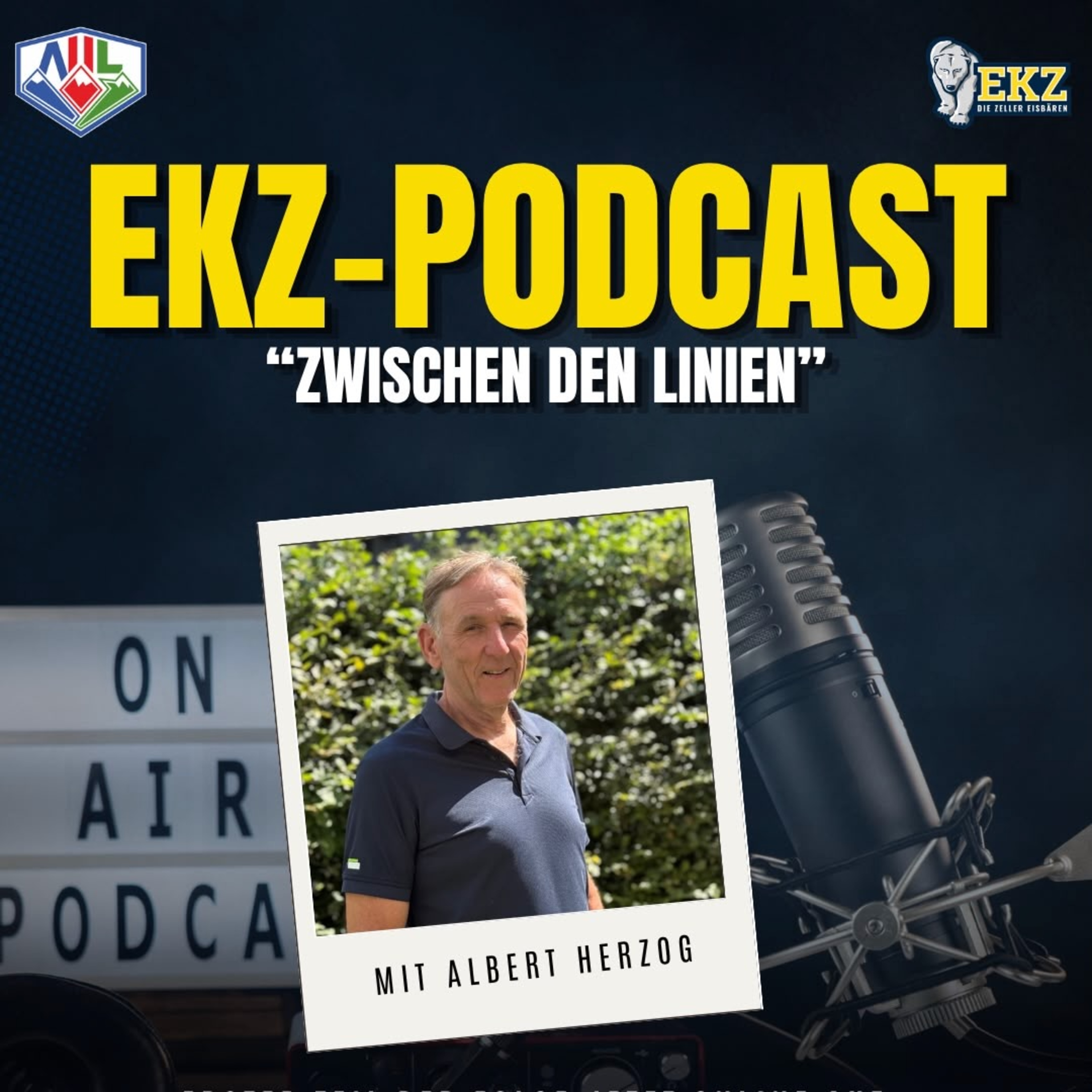 ZWISCHEN den LINIEN : Albert Herzog zu Gast im Podcast der ZELLER EISBÄREN (Teil 1/2)