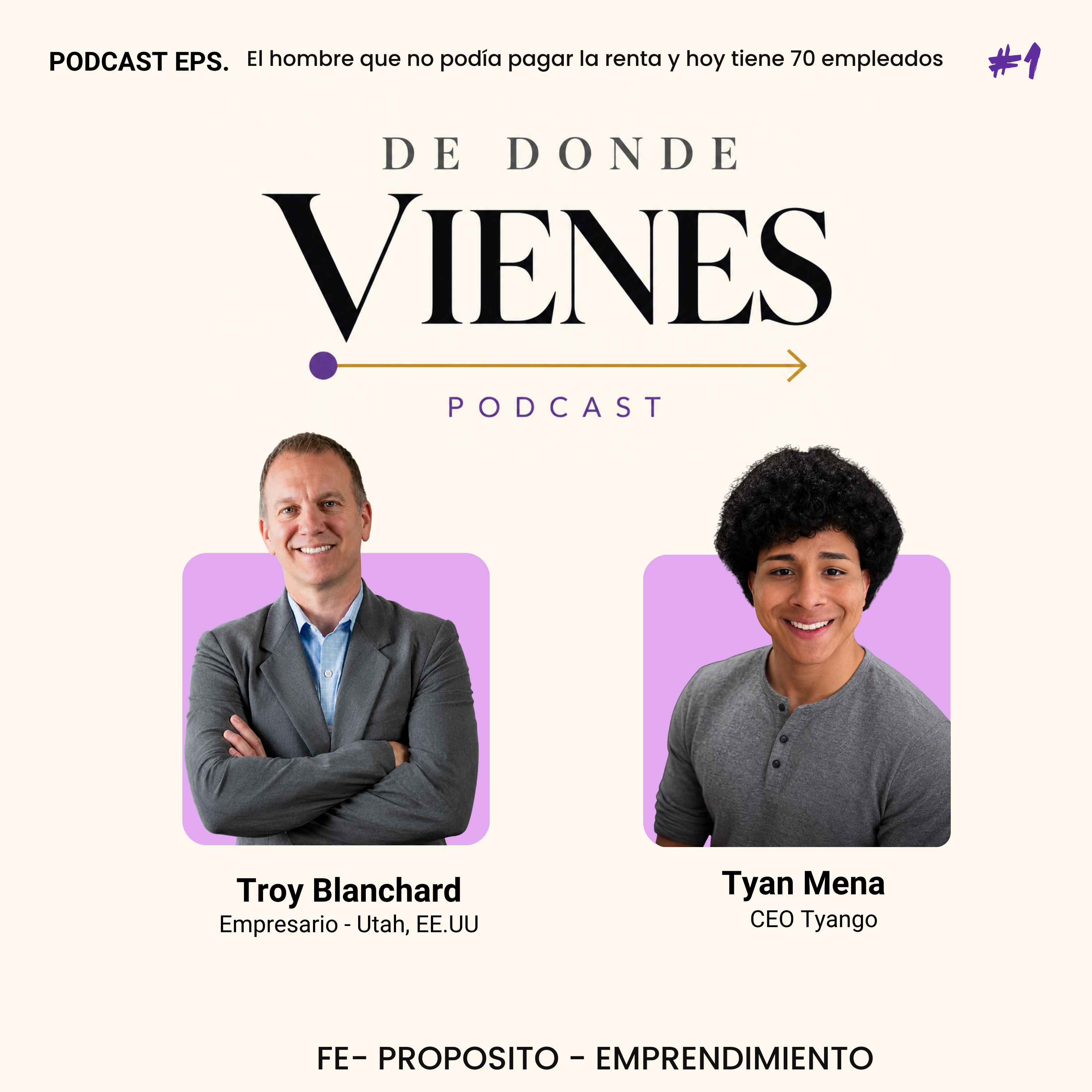 El hombre que no podía pagar la renta y hoy tiene 70 empleados - Troy Blanchard episode artwork