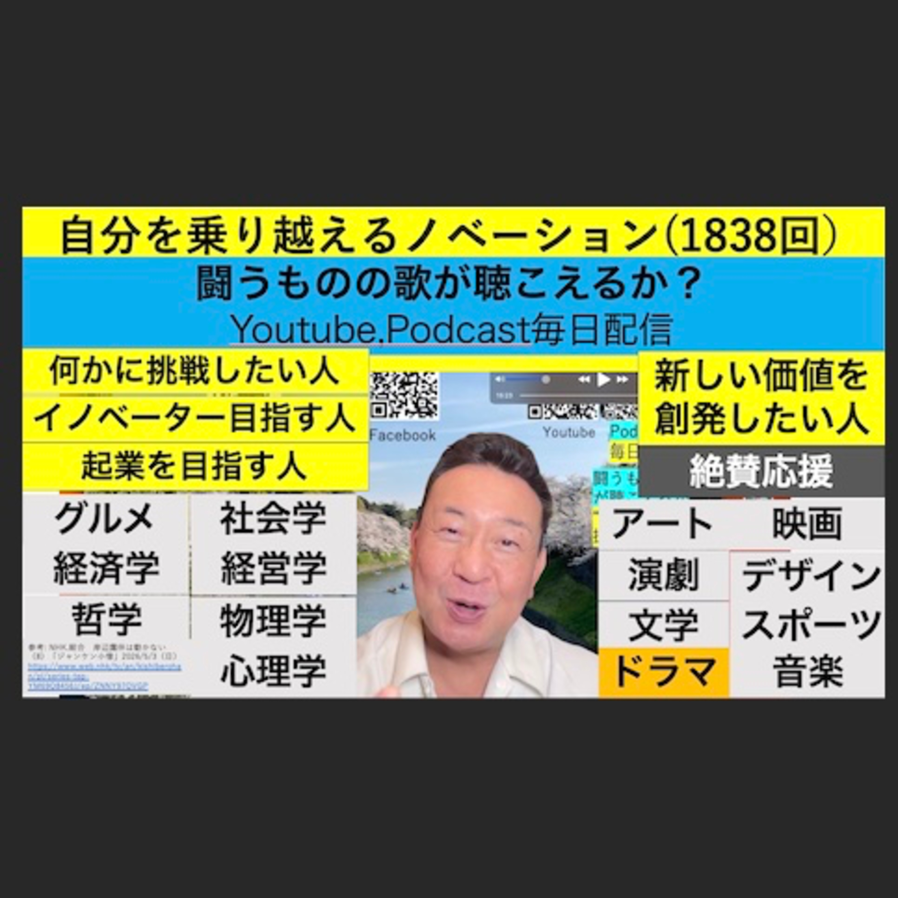 自分を乗り越えるノベーション(1838回）
