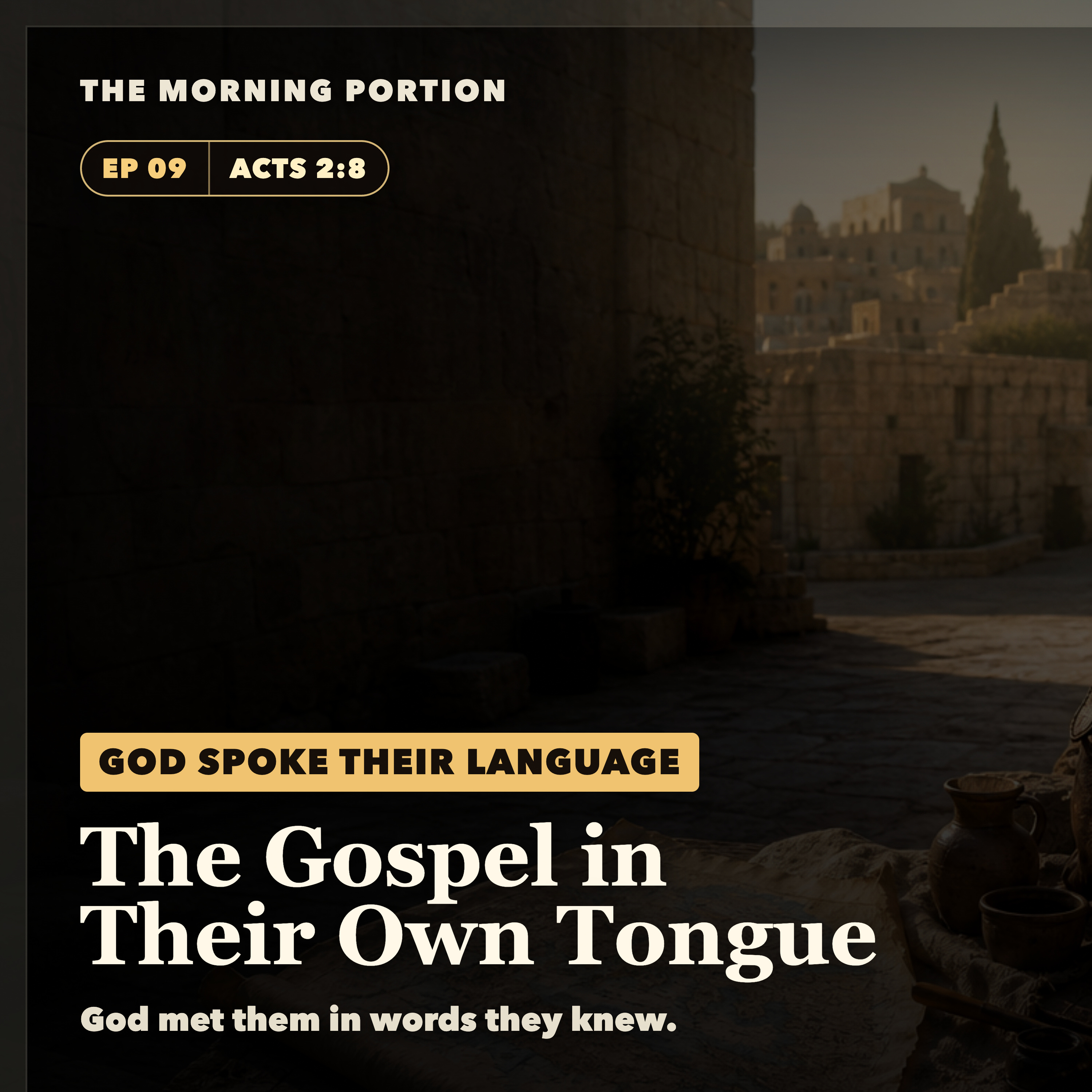 Episode 9: The Gospel in Their Own Tongue episode artwork