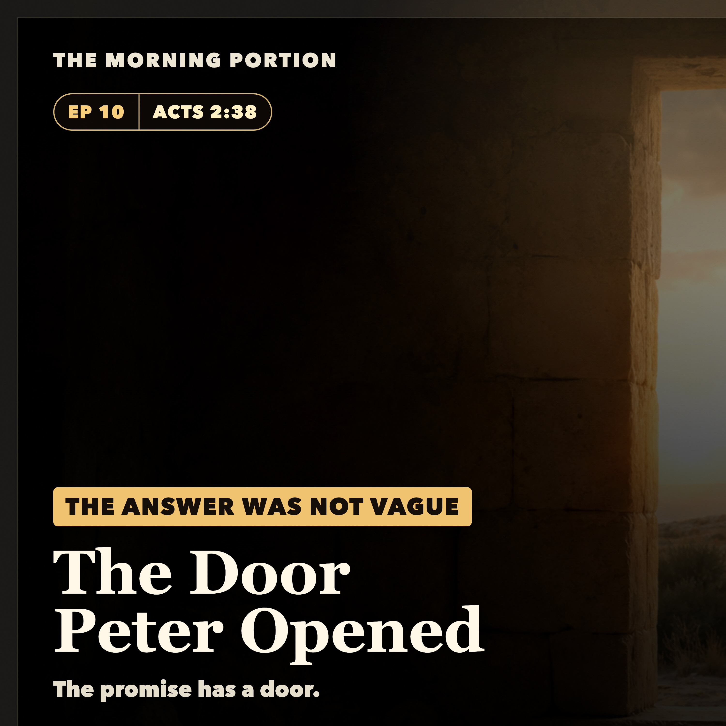 Episode 10: The Door Peter Opened episode artwork