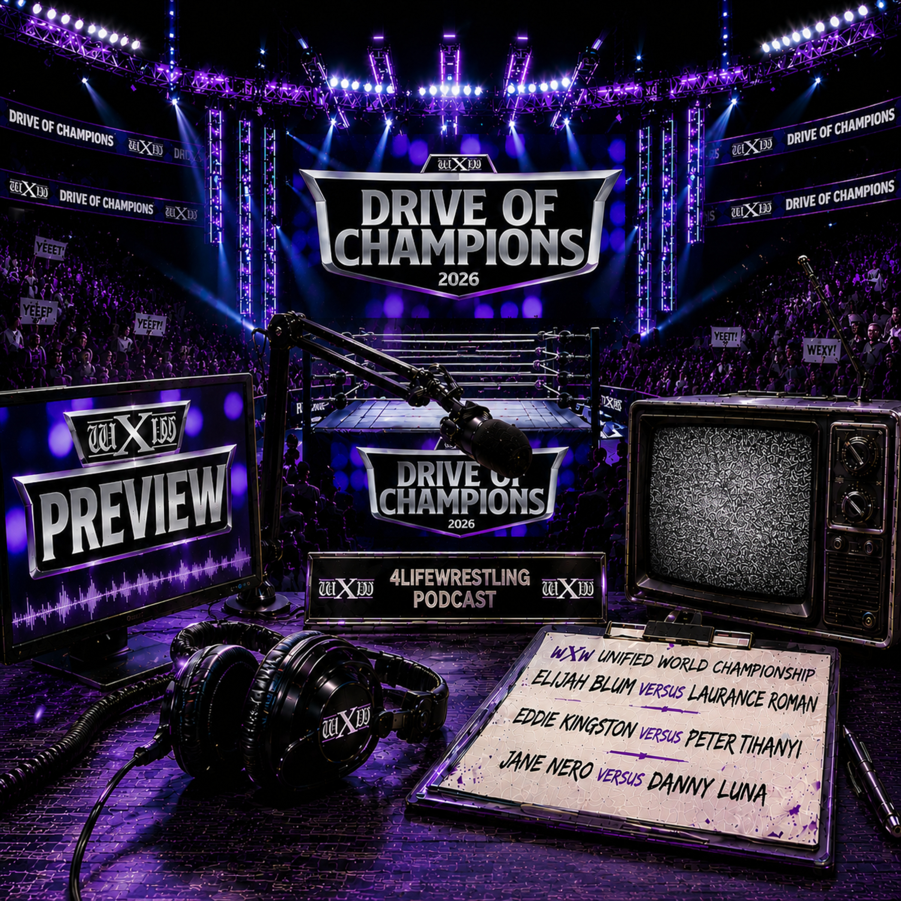 🎙️ wXw Drive of Champions 2026 Preview, Alle Matches, Prognosen & Überraschungen, Wrestling Podcast episode artwork