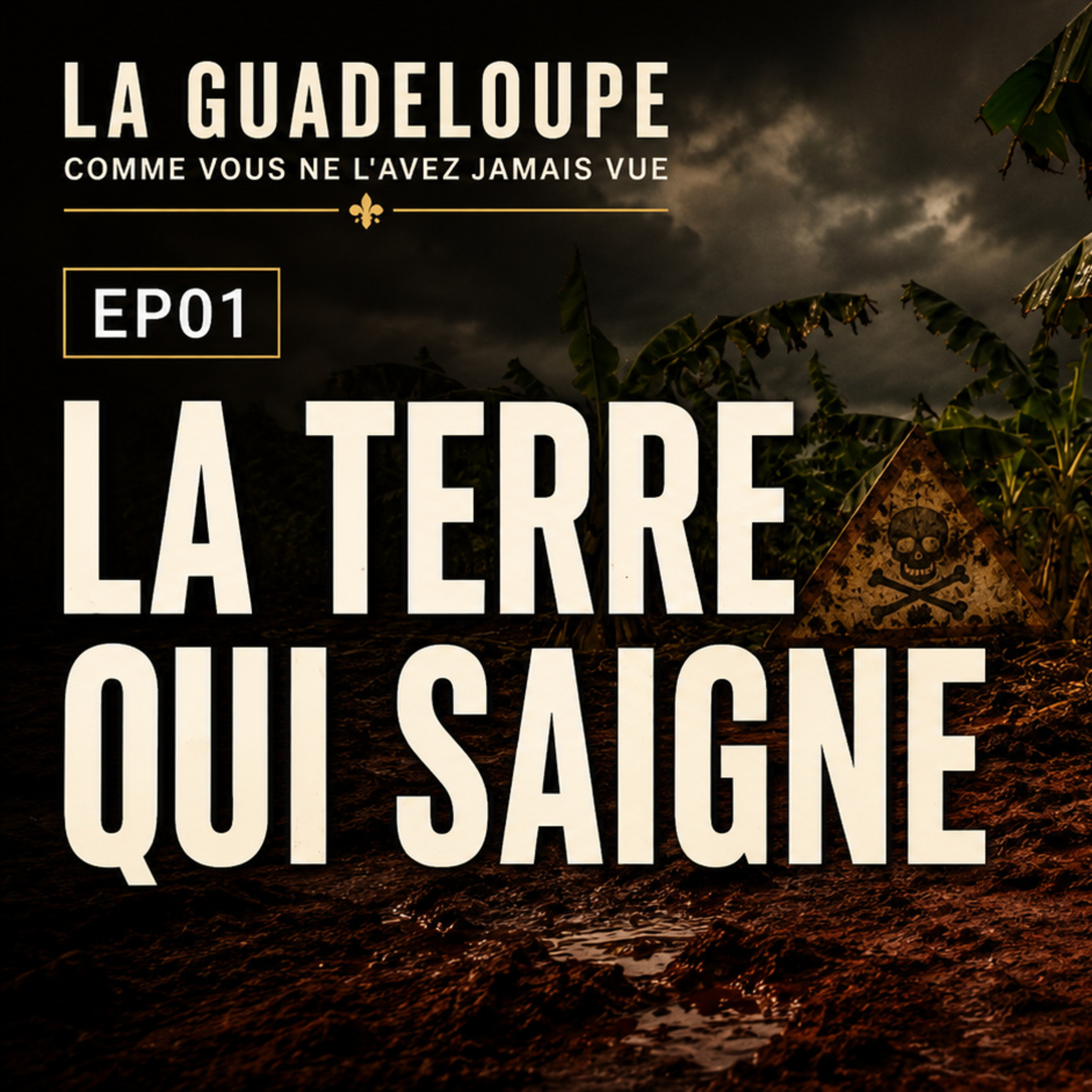 EP01_S1 - La Terre qui saigne — Le chlordécone, le scandale qui empoisonne la Guadeloupe depuis 50 ans episode artwork