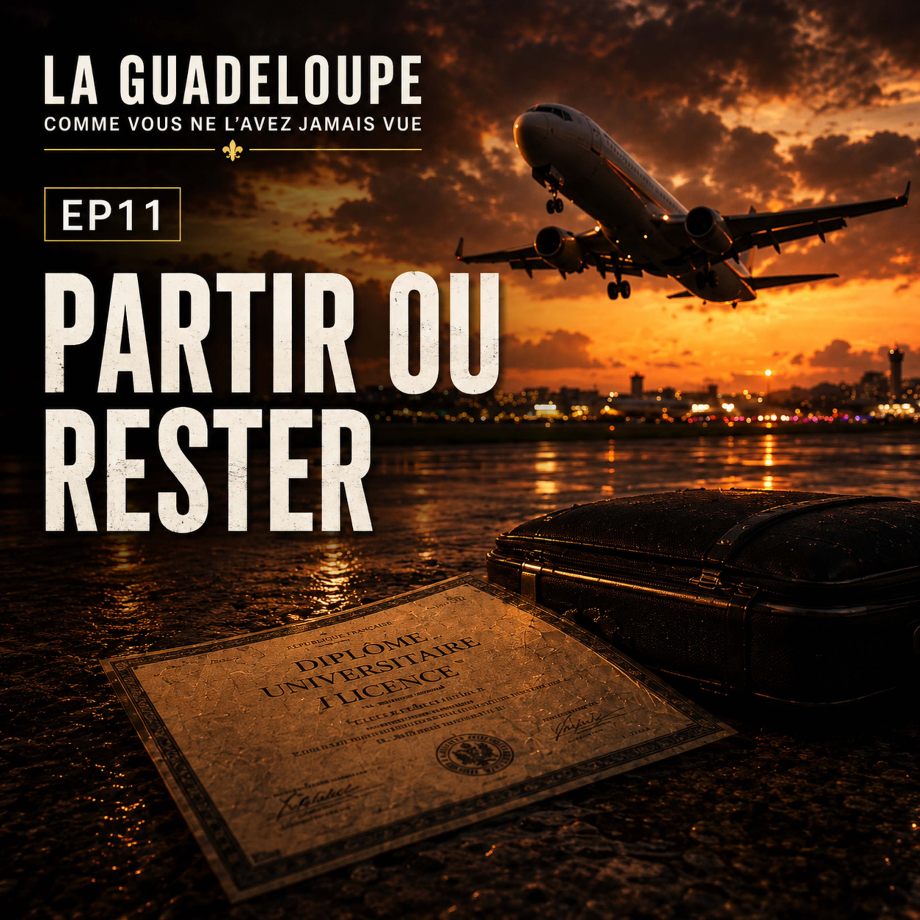 EP11_S2 - Partir ou rester — La fuite des cerveaux, ou comment la Guadeloupe se vide de son avenir episode artwork