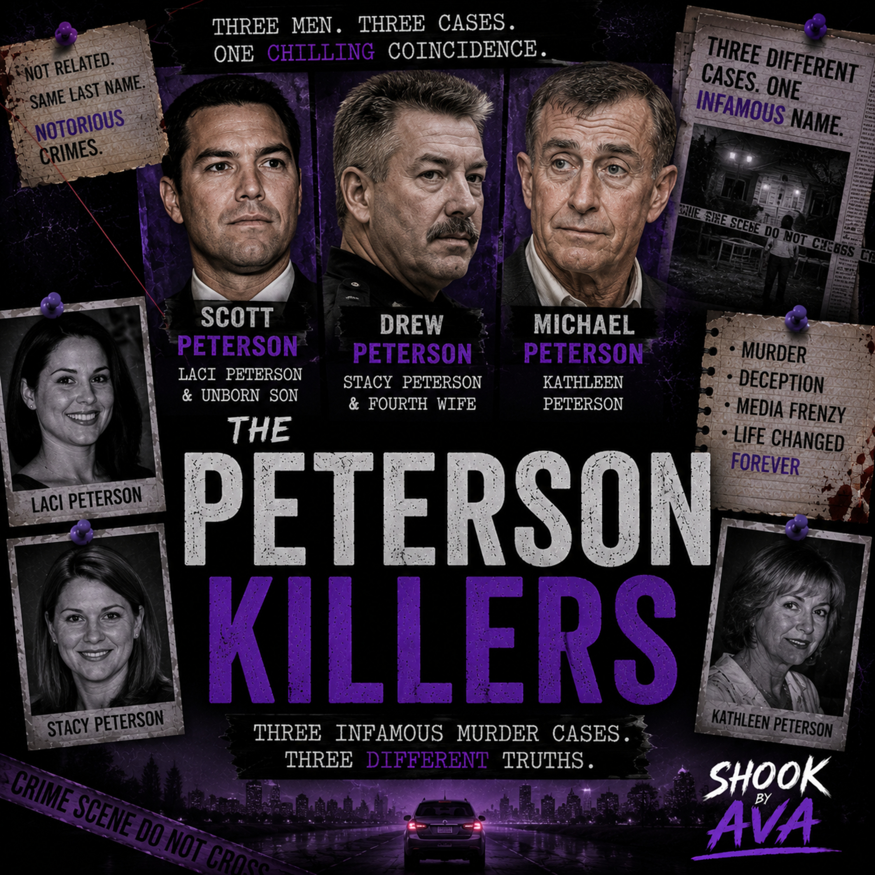 The Peterson Murder Cases: Coincidence or the Most Infamous Last Name in True Crime? episode artwork