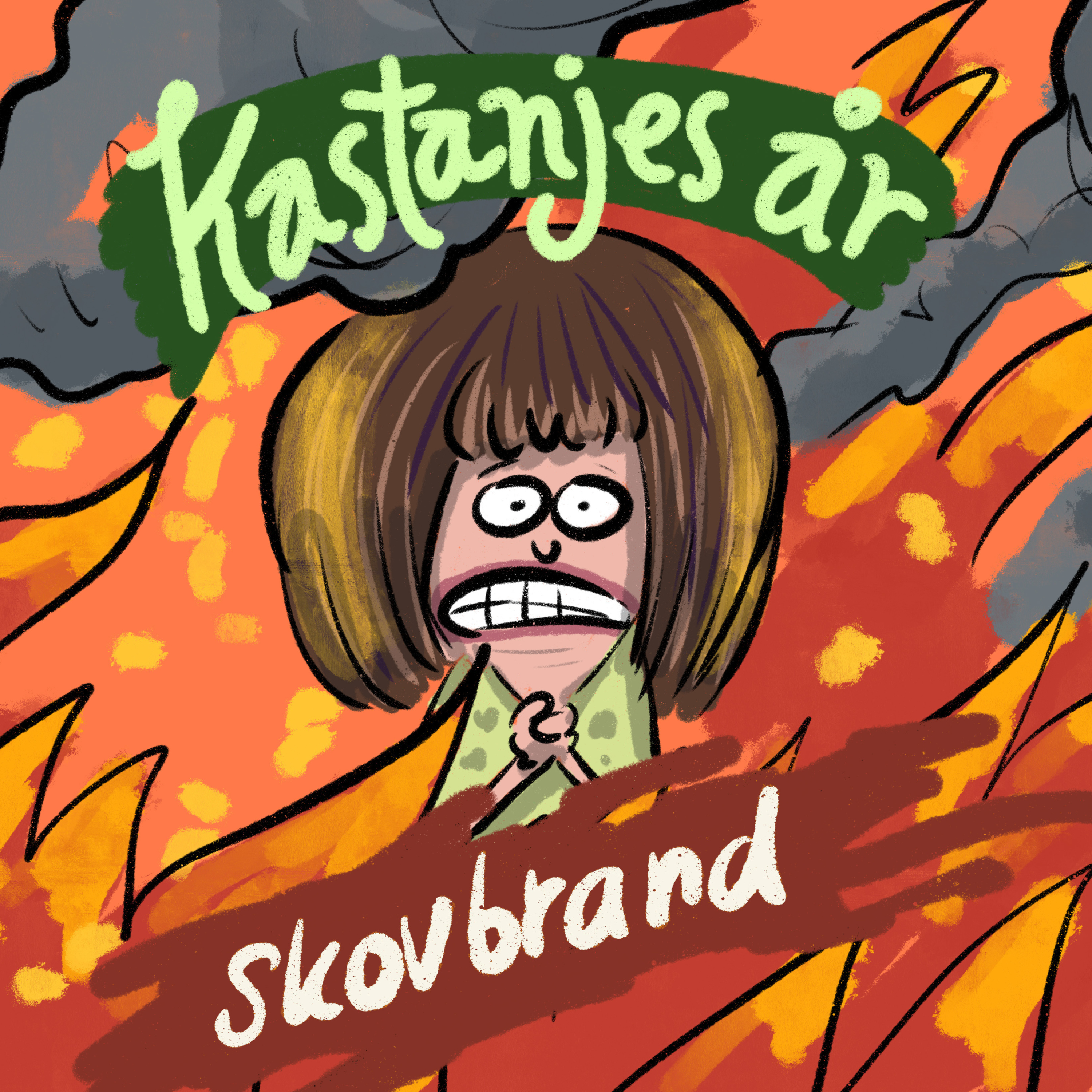Kastanje og Skovbranden