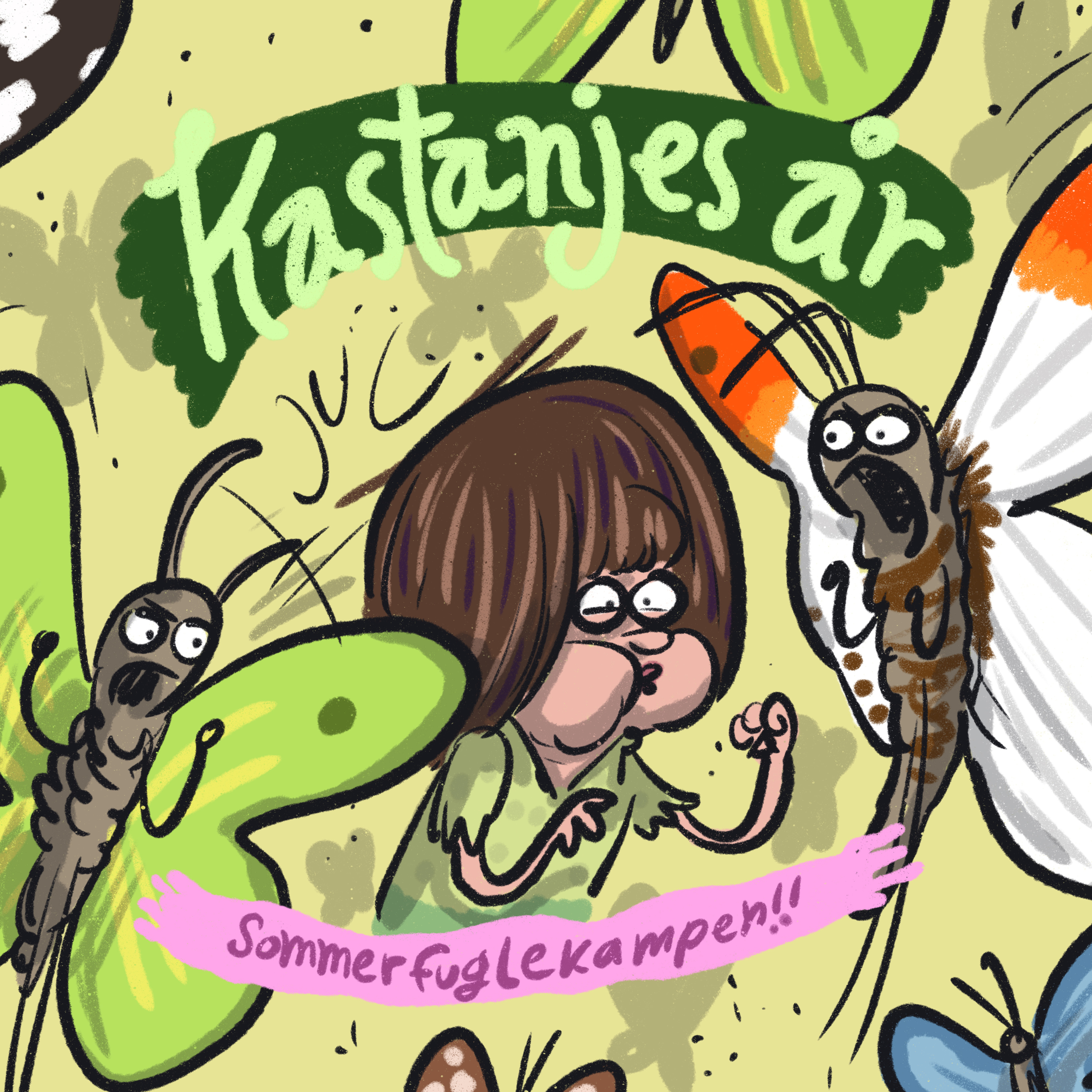 Kastanje og Sommerfuglekampen