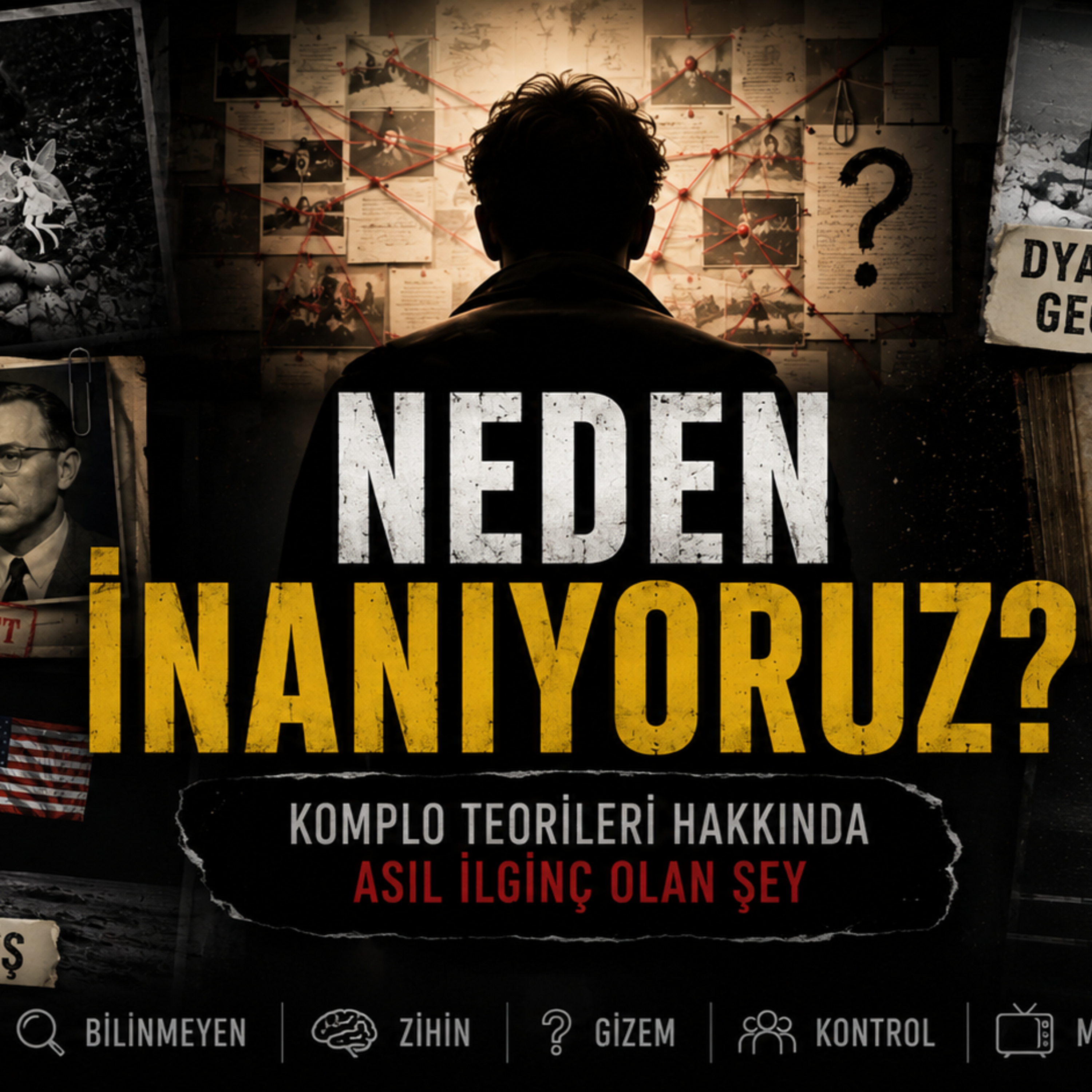 Perilerden MKUltra'ya: Komplo Teorileri Neden Bizi Çekiyor? episode artwork