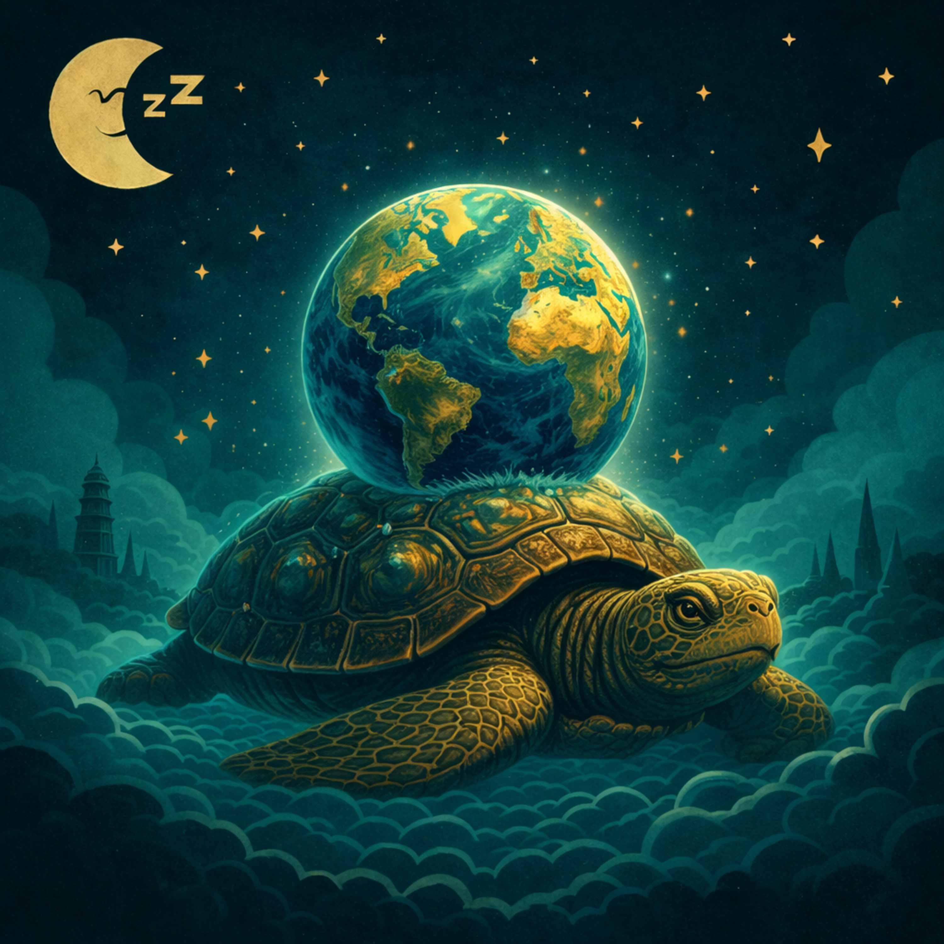 Die Weltschildkröte – die Erde auf einem Panzer. Schöpfungsbilder indigener nordamerikanischer Völker episode artwork