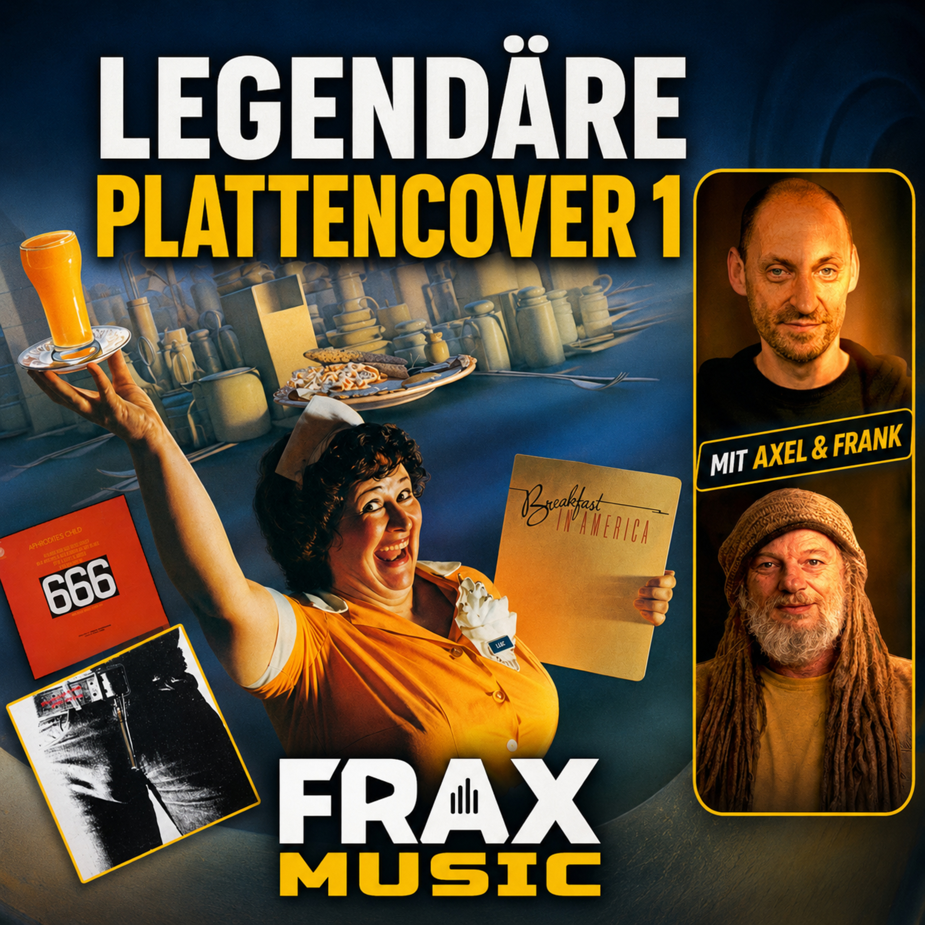 Diese Plattencover haben Musikgeschichte geschrieben – Stones + Supertramp | FRAX Music Podcast #2 episode artwork