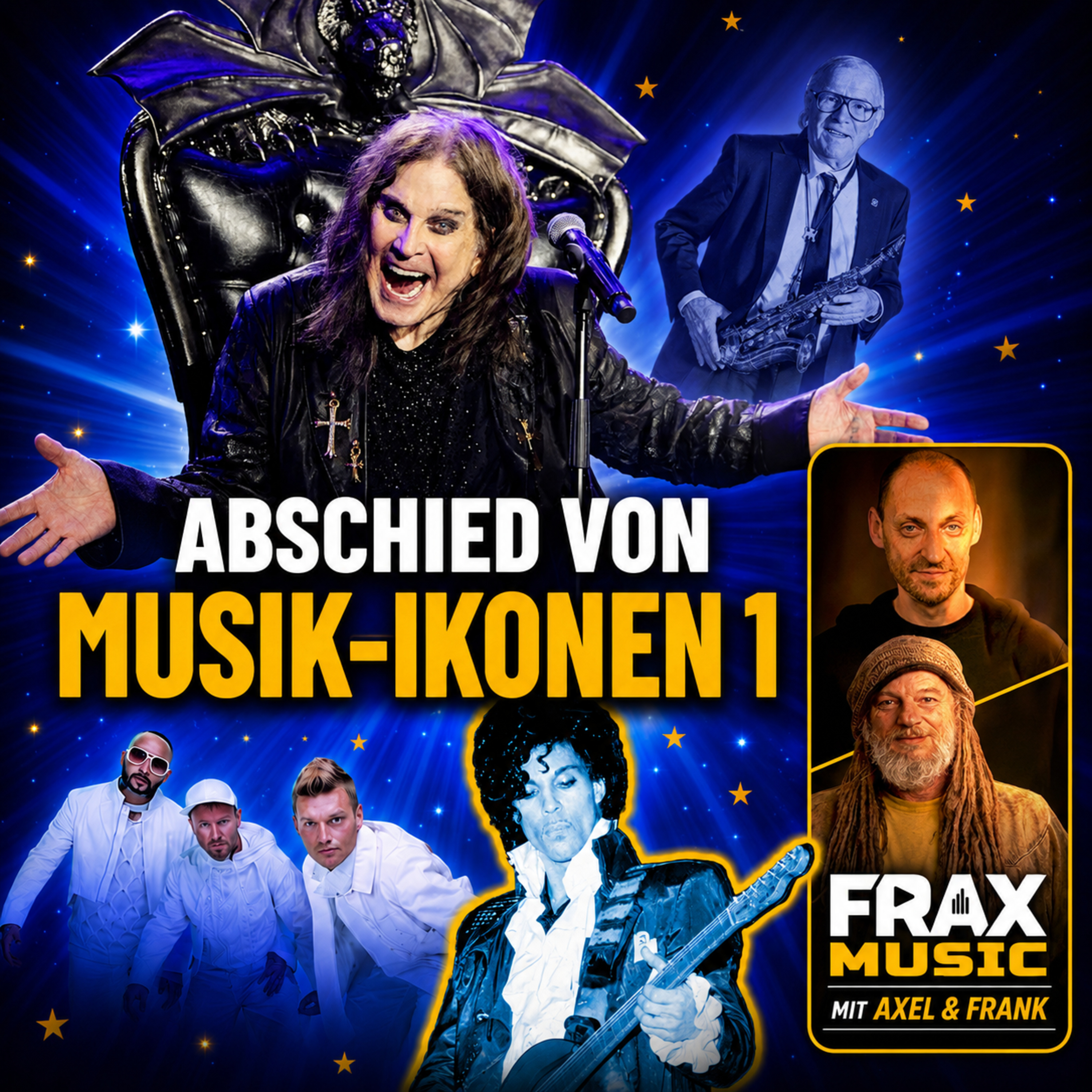 Diese Musik-Legenden sind 2025 gestorben – Ozzy Osbourne, Klaus Doldinger & mehr | FRAX Music #3 episode artwork