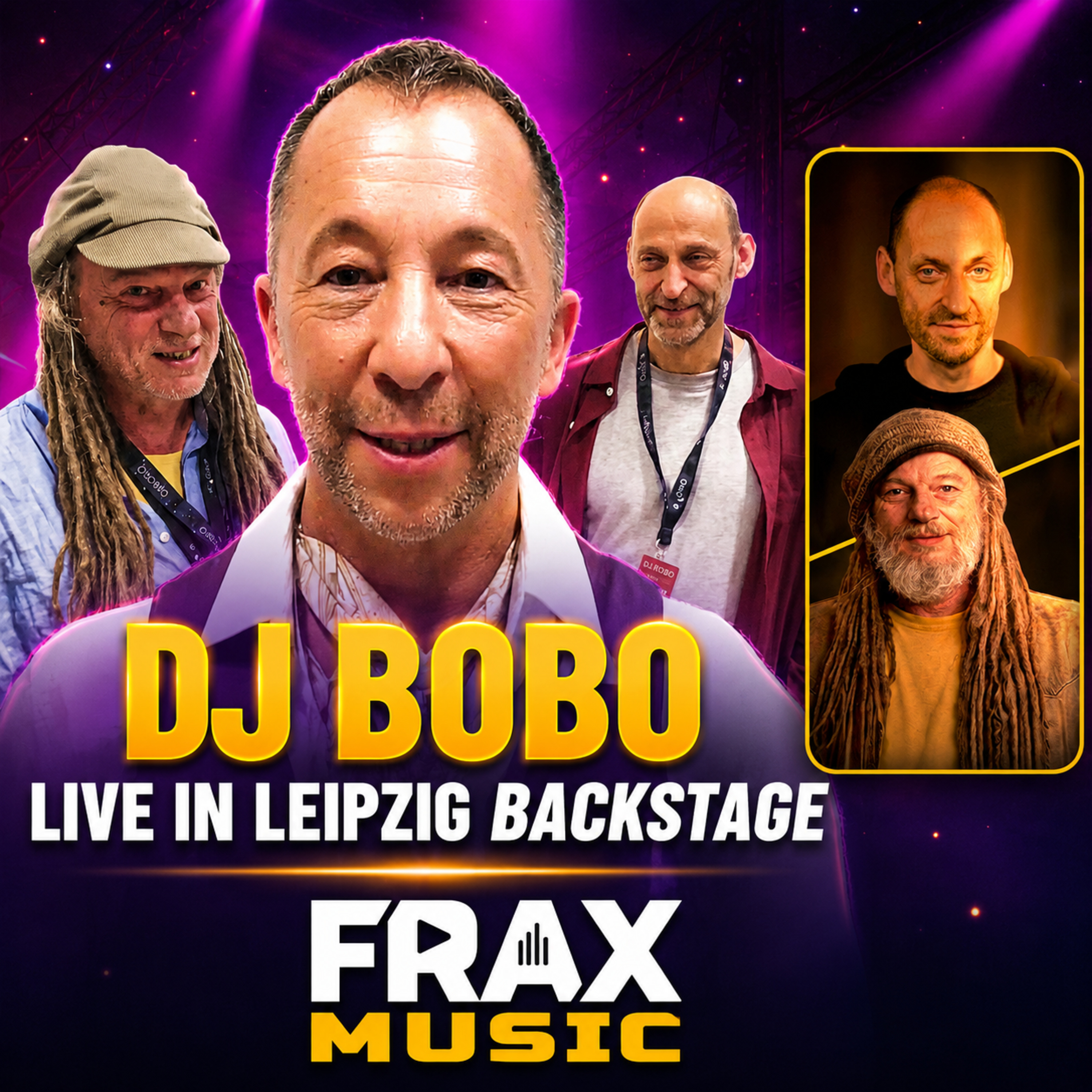 DJ BoBo live in Leipzig – wir waren Backstage, Interview, 20 Jahre Teamwork | FRAX Music Podcast #6 episode artwork