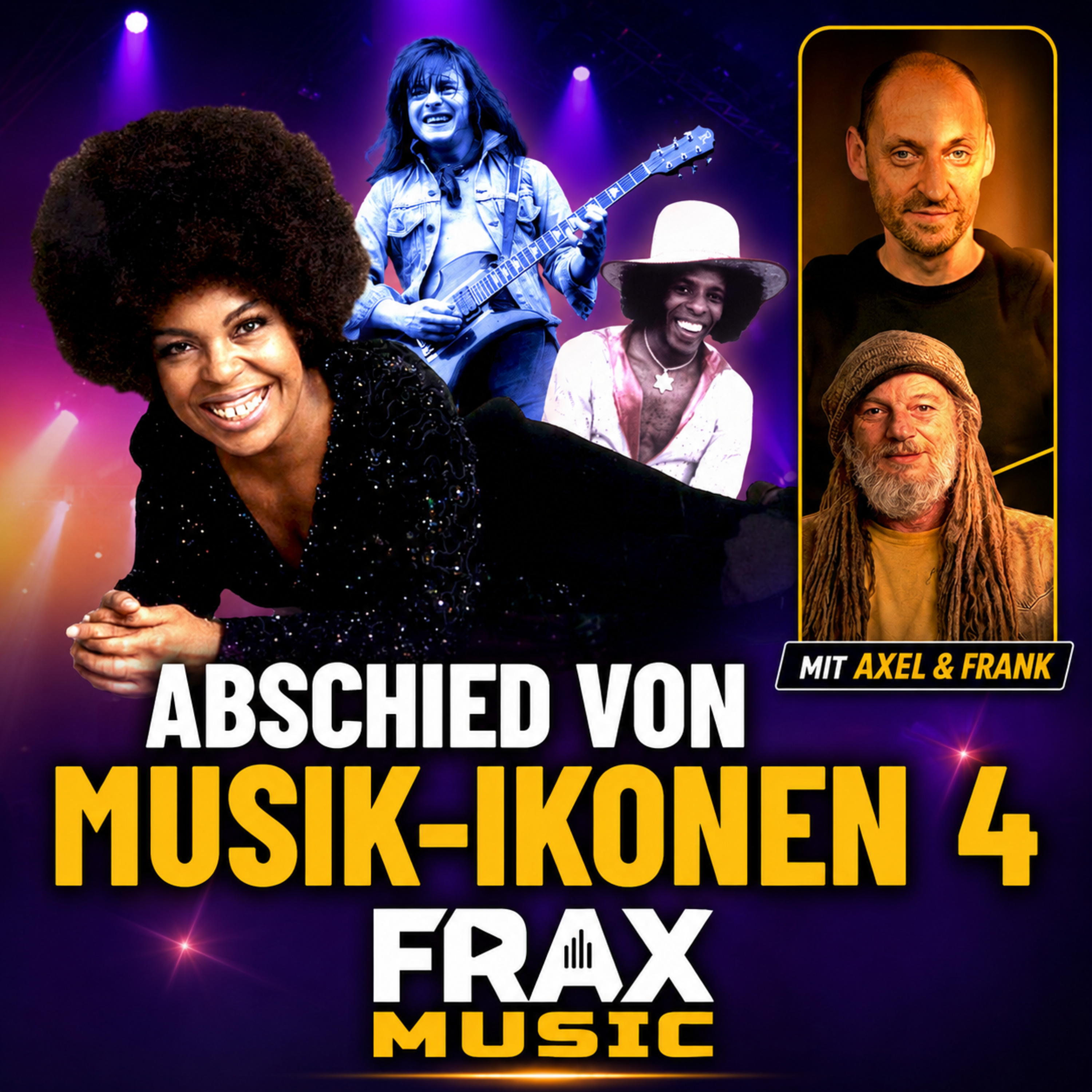 Musik-Legenden gestorben 2025 Teil 4 - Roberta Flack, Sly Stone, Marianne Faithfull |FRAX Music #8 episode artwork