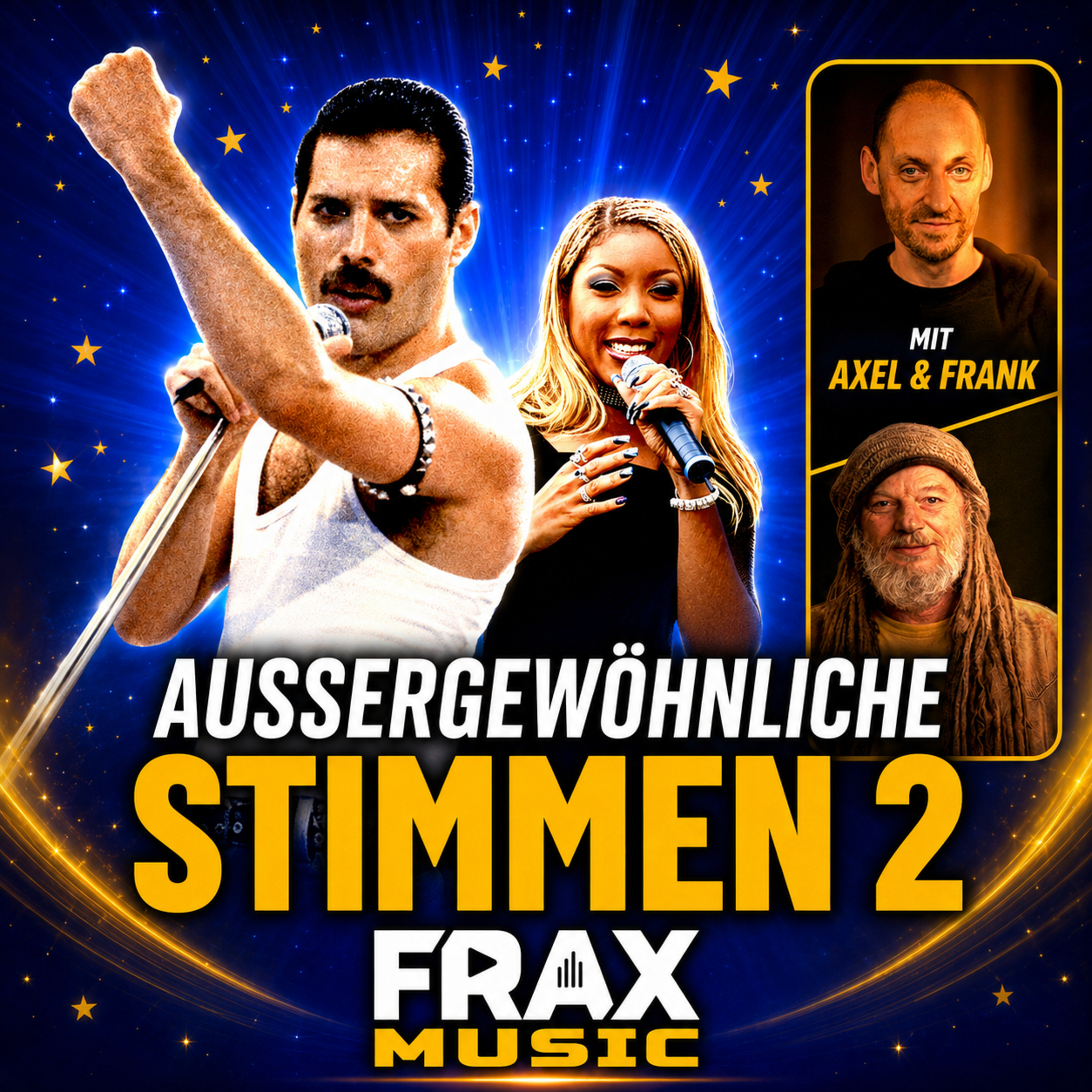 Diese Stimmen sind UNGLAUBLICH – Freddie Mercury, Melanie Thornton | FRAX Music #9 episode artwork