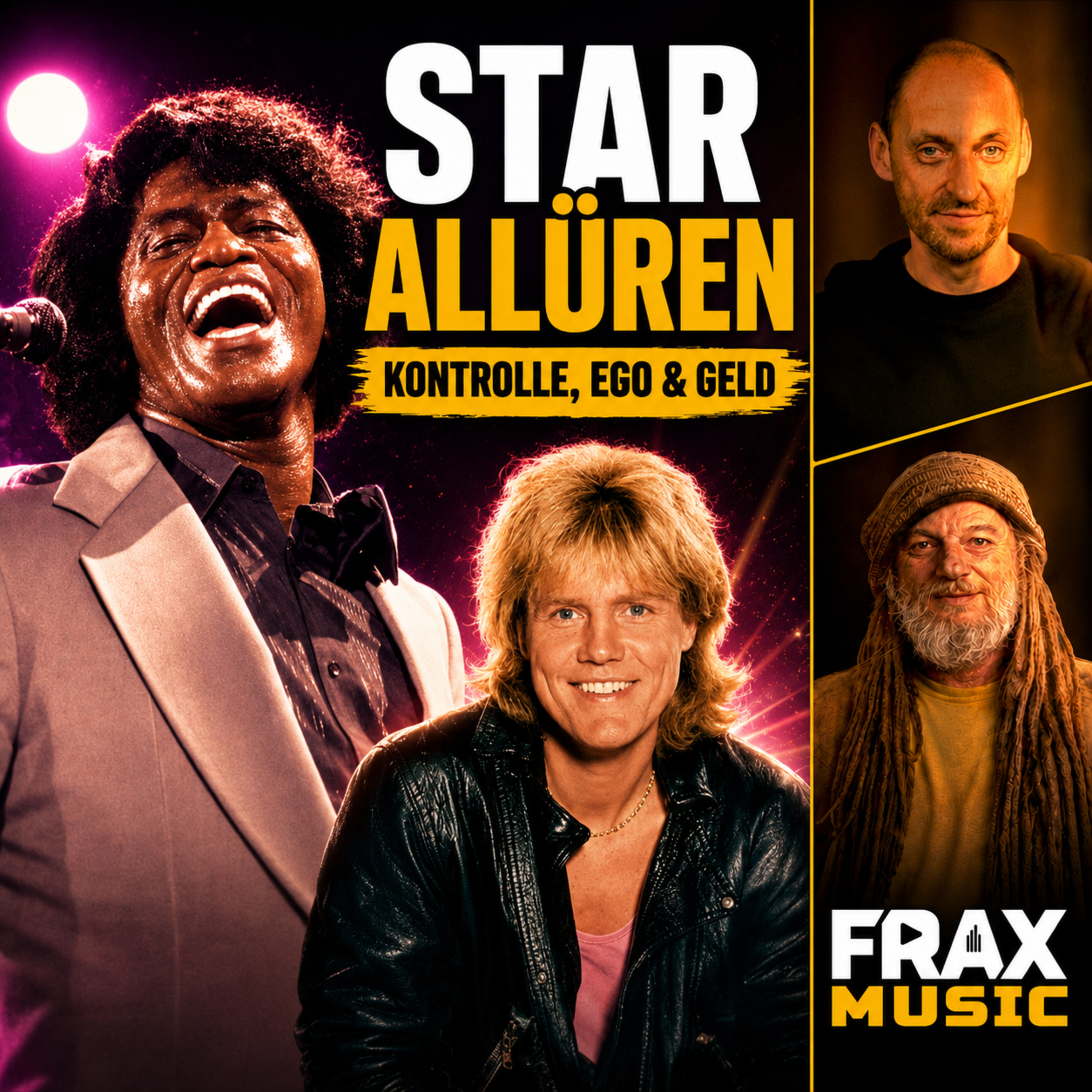 James Brown & Dieter Bohlen: Kontrolle, Ego und Geld | Star-Allüren – FRAX Music 18 episode artwork